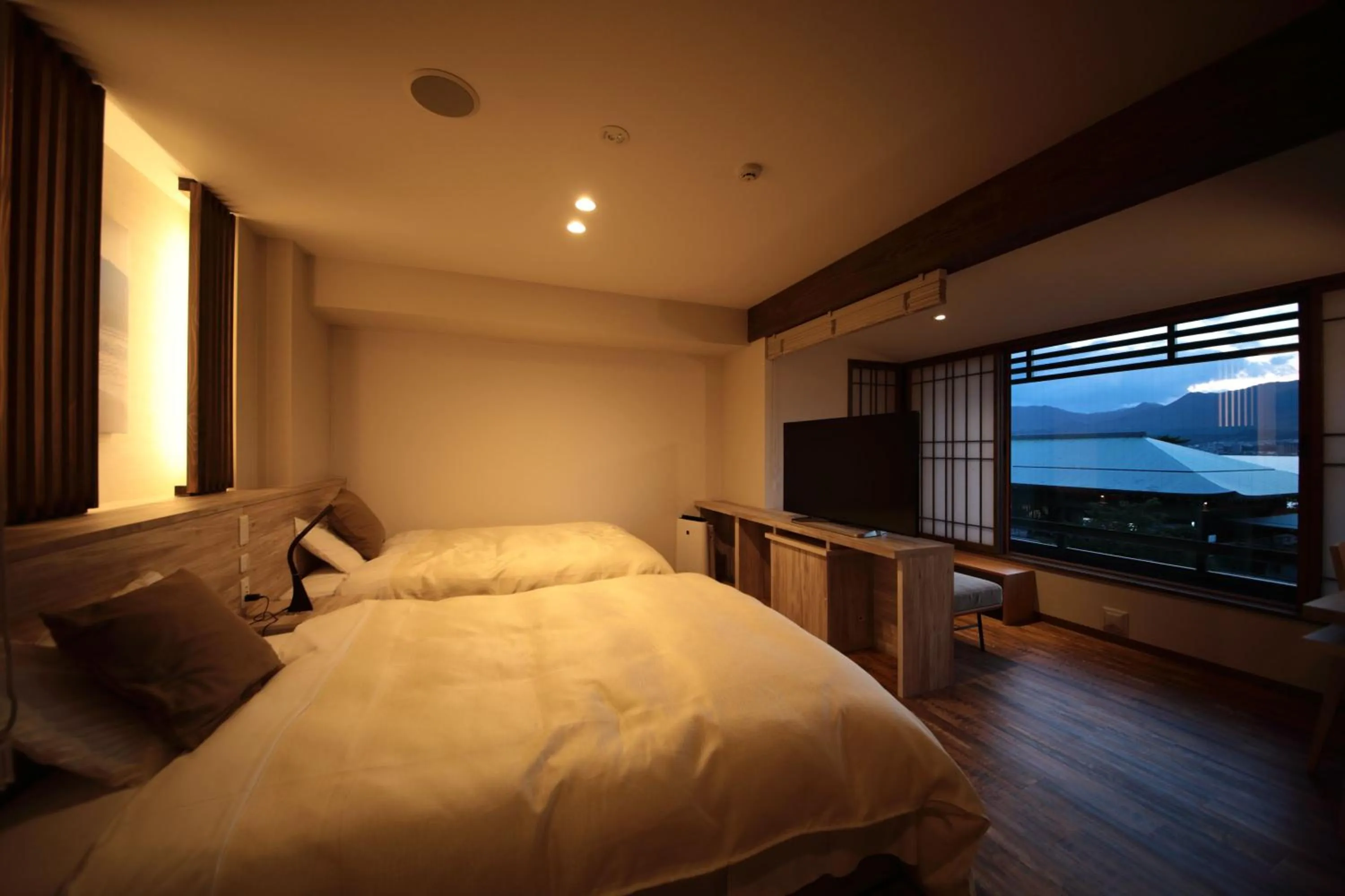 Photo of the whole room, Bed in Hotel Miyajima Villa