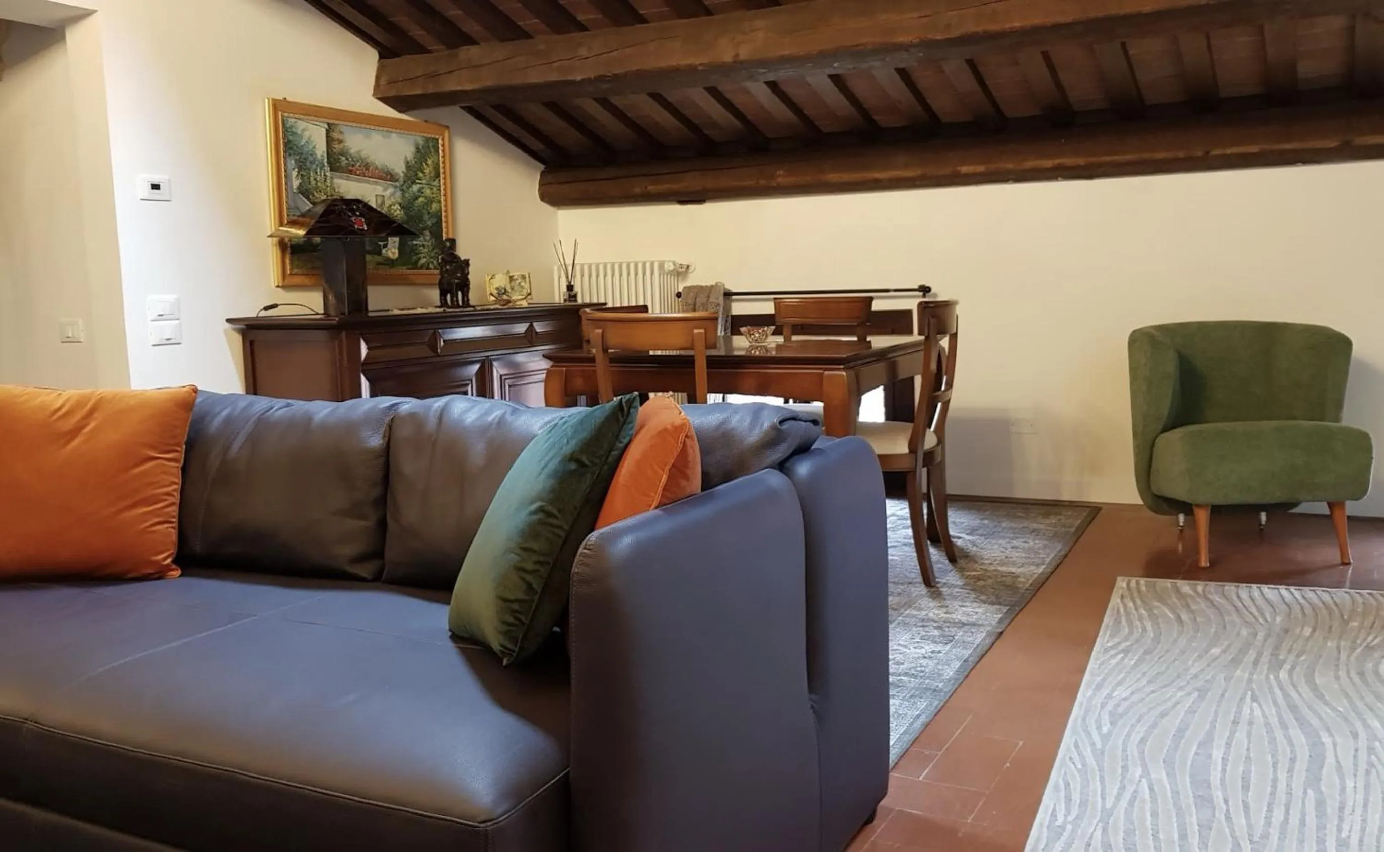 Living room in Residenza Vescovado