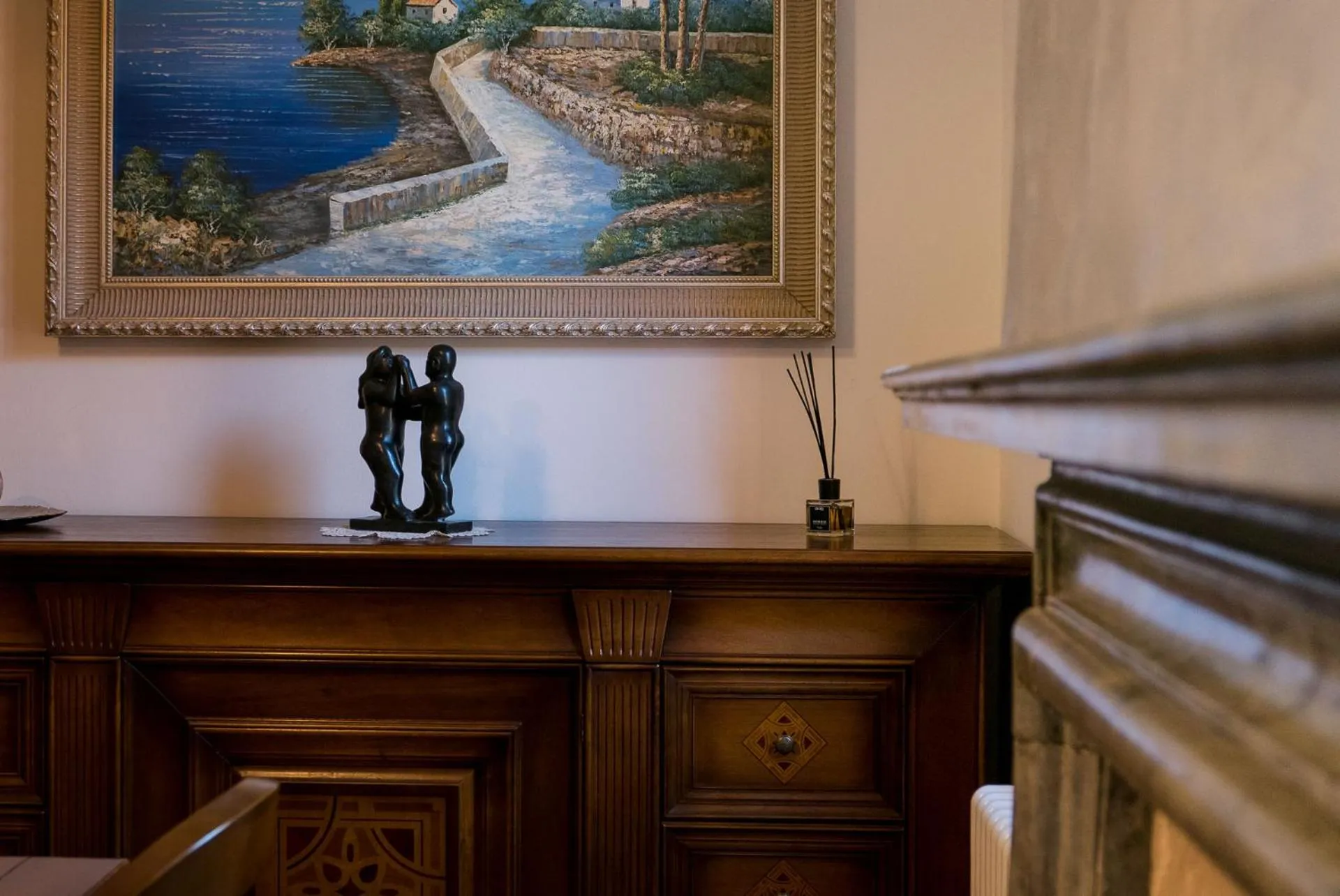 Decorative detail in Residenza Vescovado