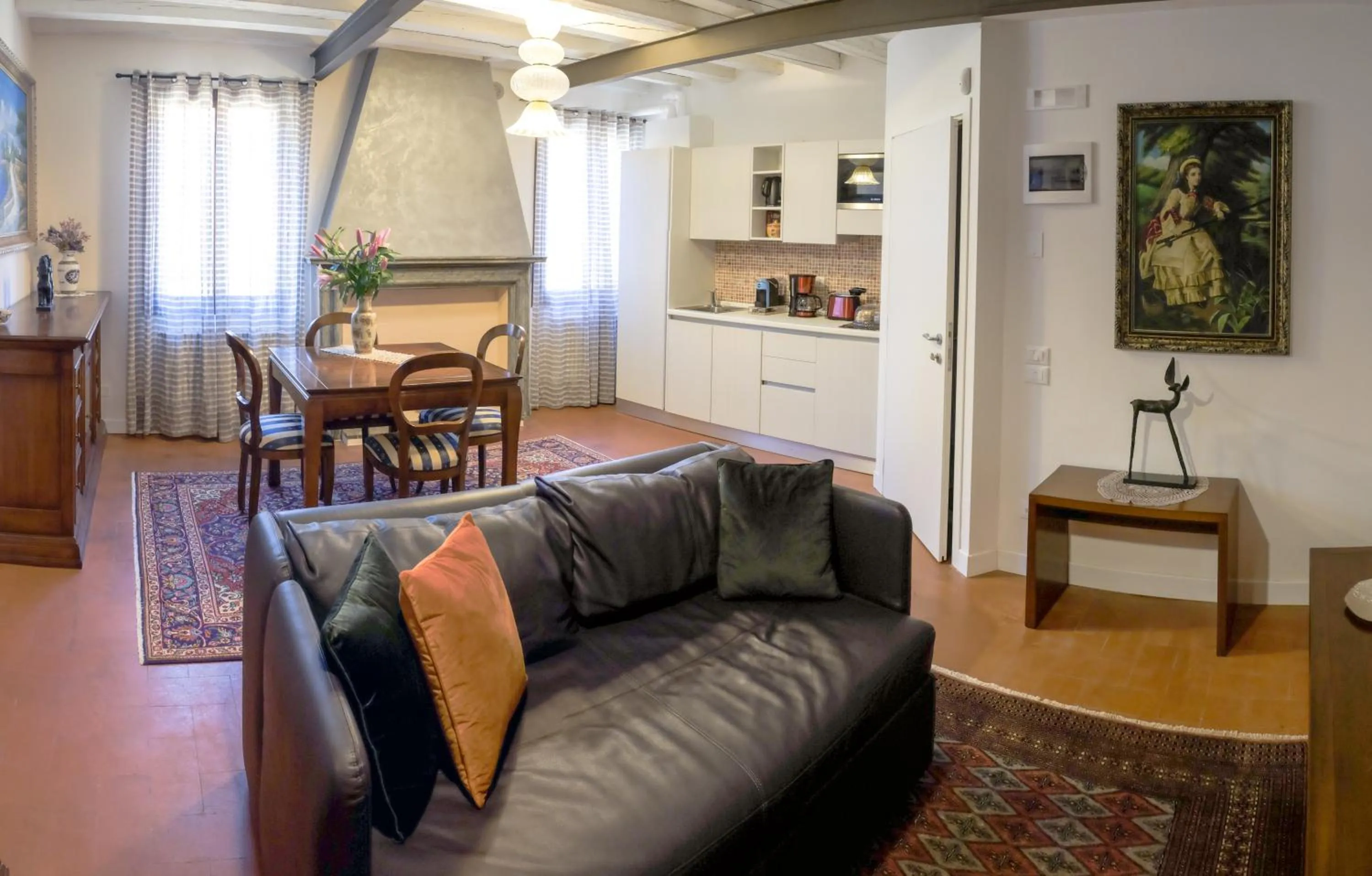 Living room in Residenza Vescovado