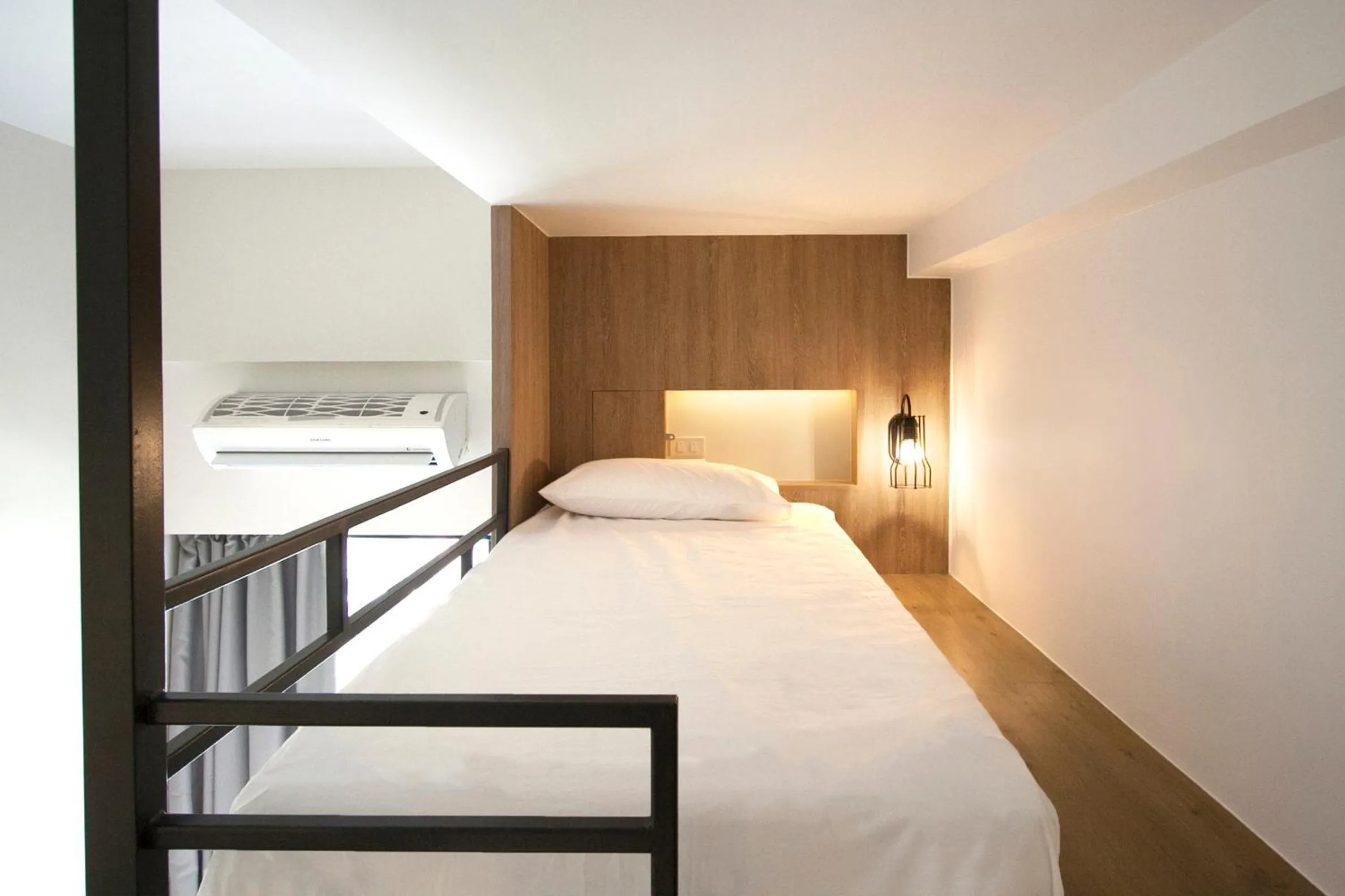 Bedroom, Bed in Lub d Manila Makati - Central Makati, Near Nightlife