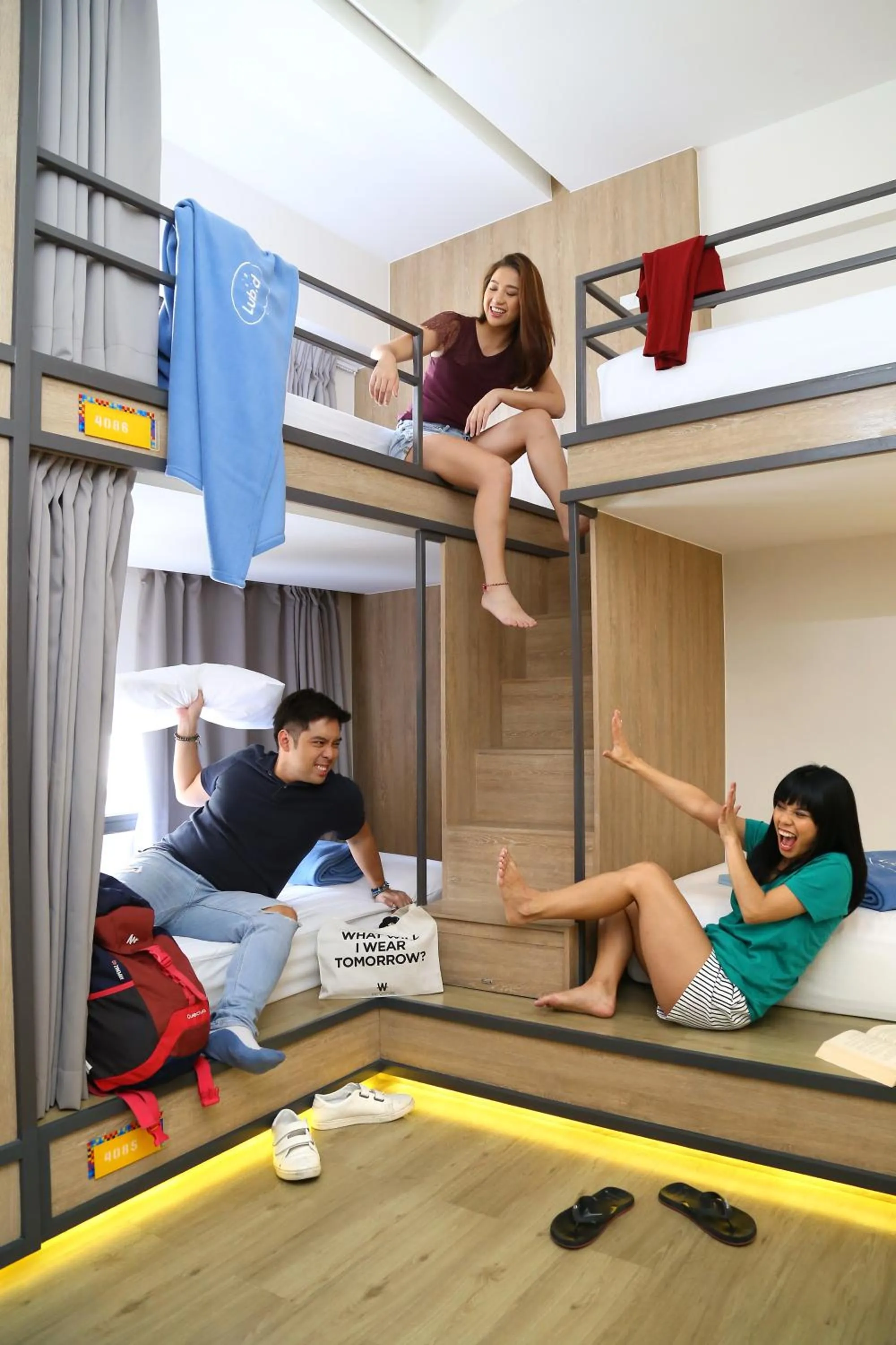 bunk bed, Bed in Lub d Manila Makati - Central Makati, Near Nightlife
