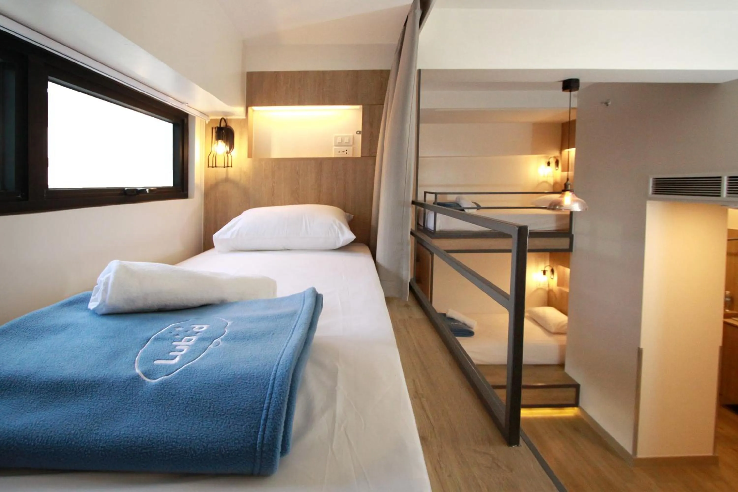 Decorative detail, Bed in Lub d Manila Makati - Central Makati, Near Nightlife