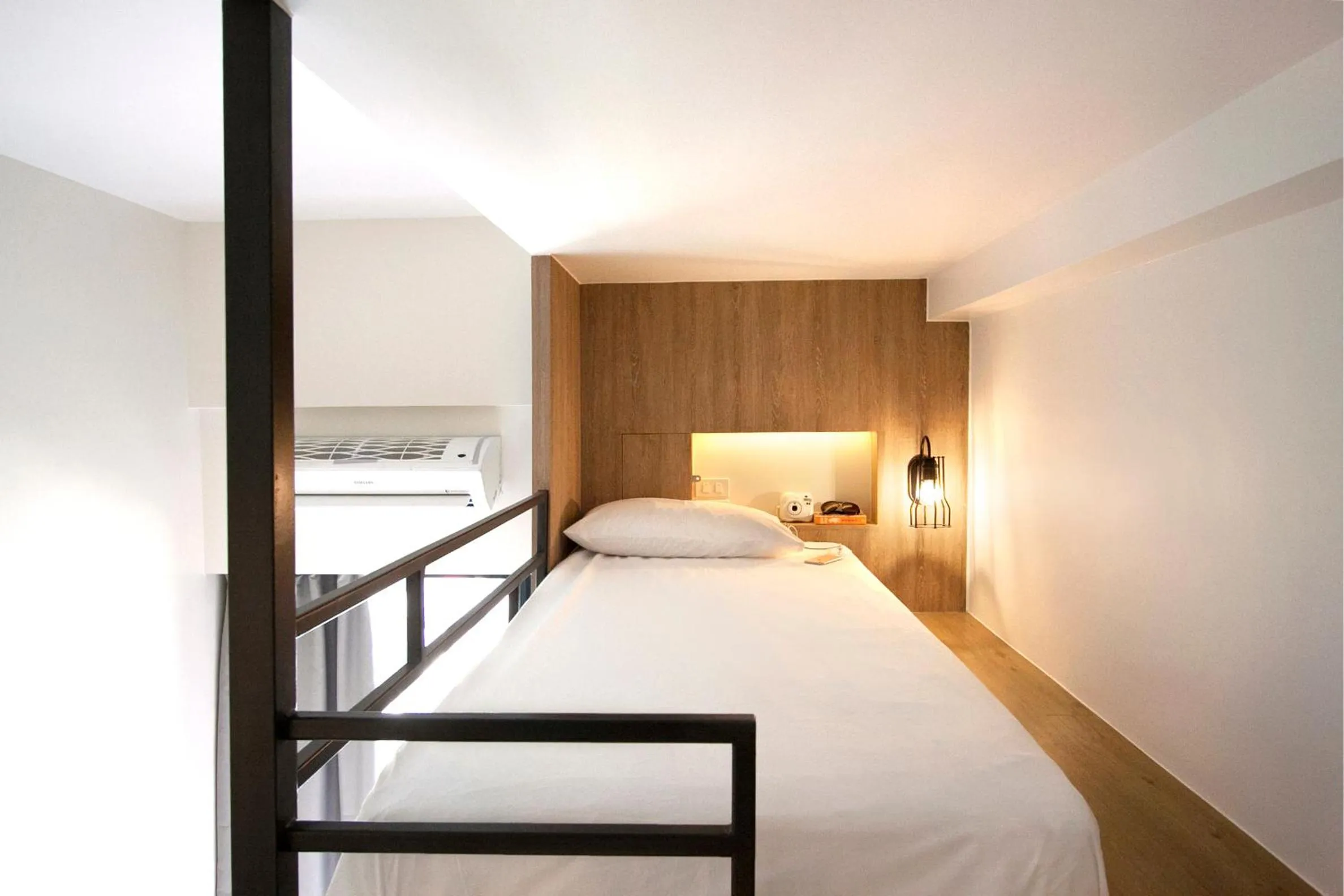 Bedroom, Bed in Lub d Manila Makati - Central Makati, Near Nightlife