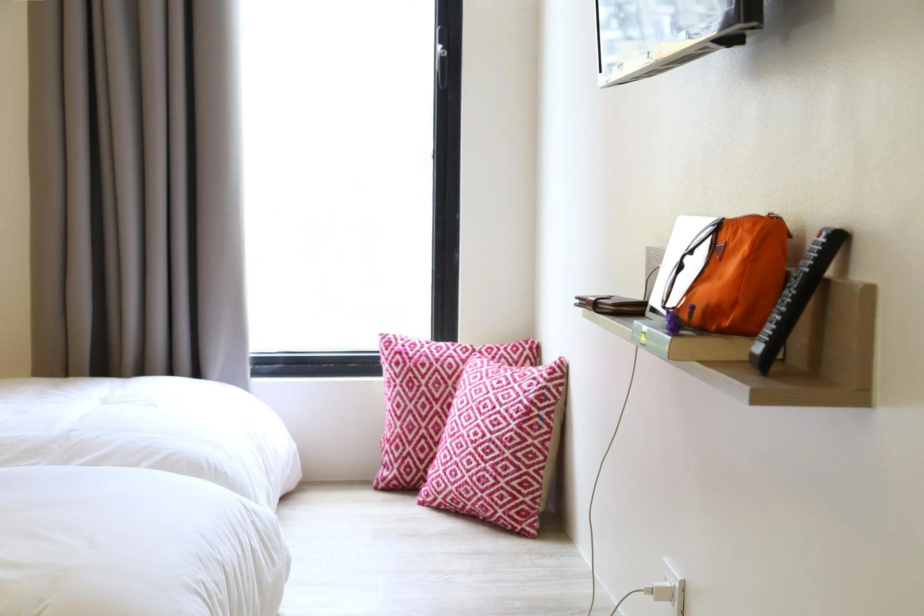 Decorative detail, Bed in Lub d Manila Makati - Central Makati, Near Nightlife