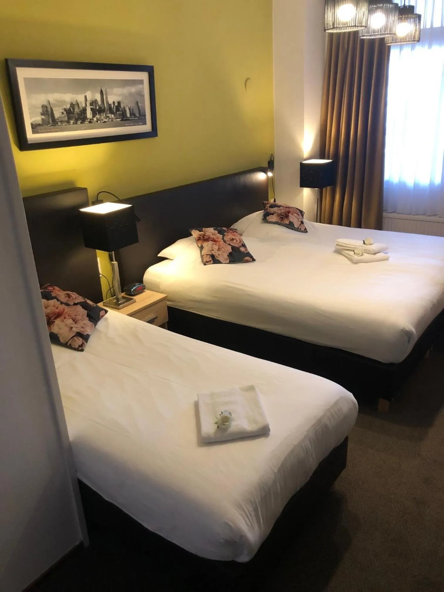 Bed in Hotel de Keizerskroon Hoorn