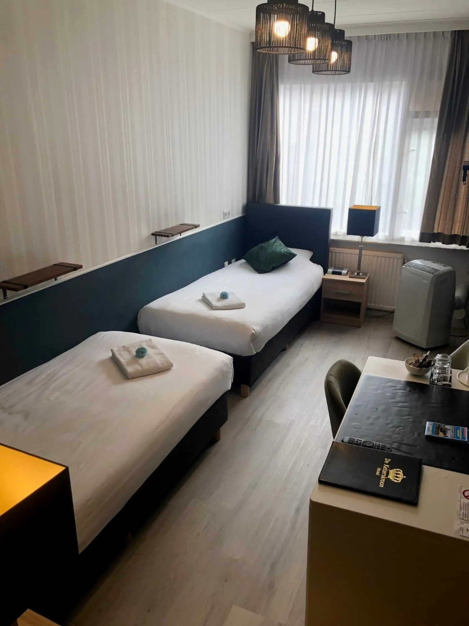 Bed in Hotel de Keizerskroon Hoorn