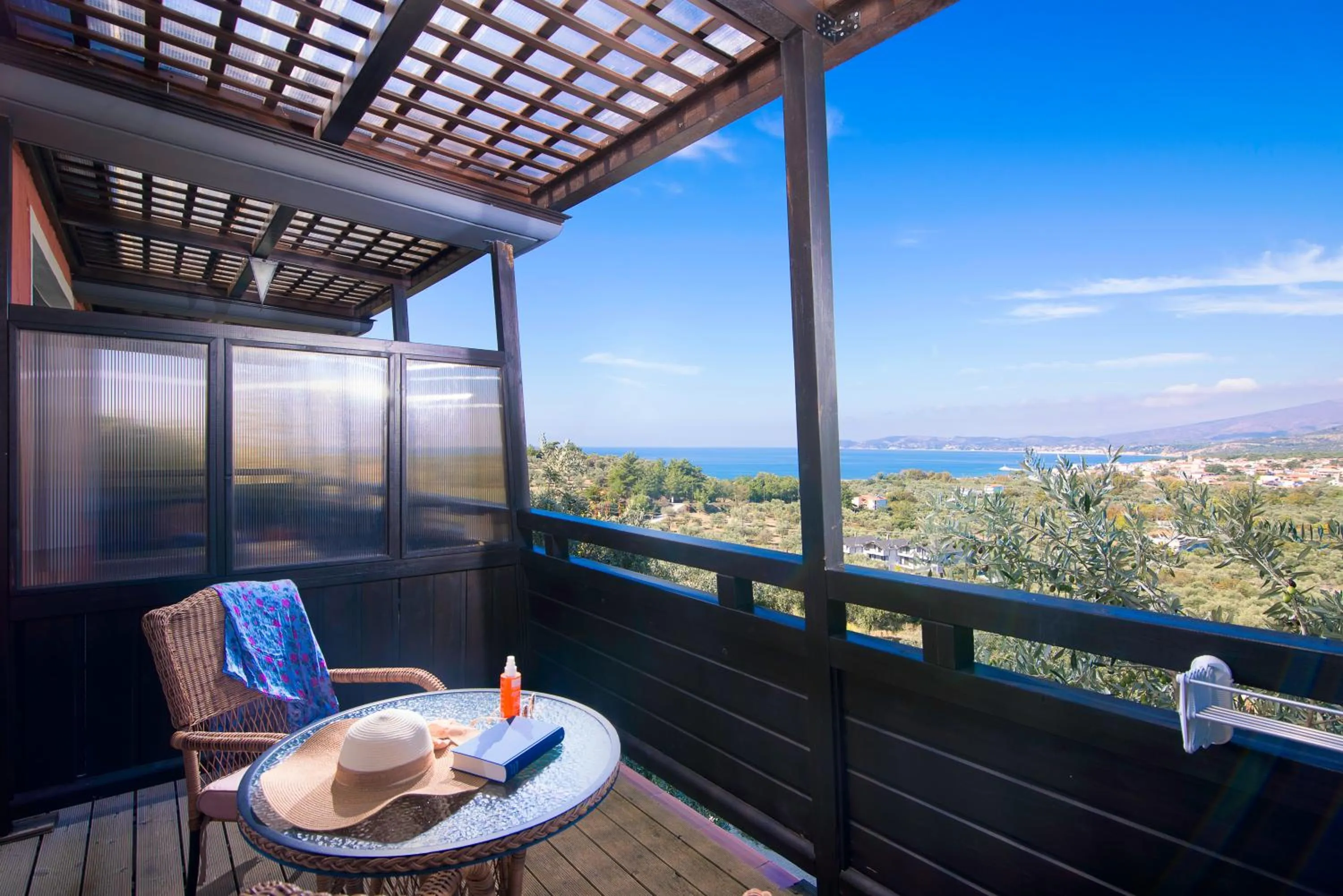 Balcony/Terrace in Kallisti Hotel