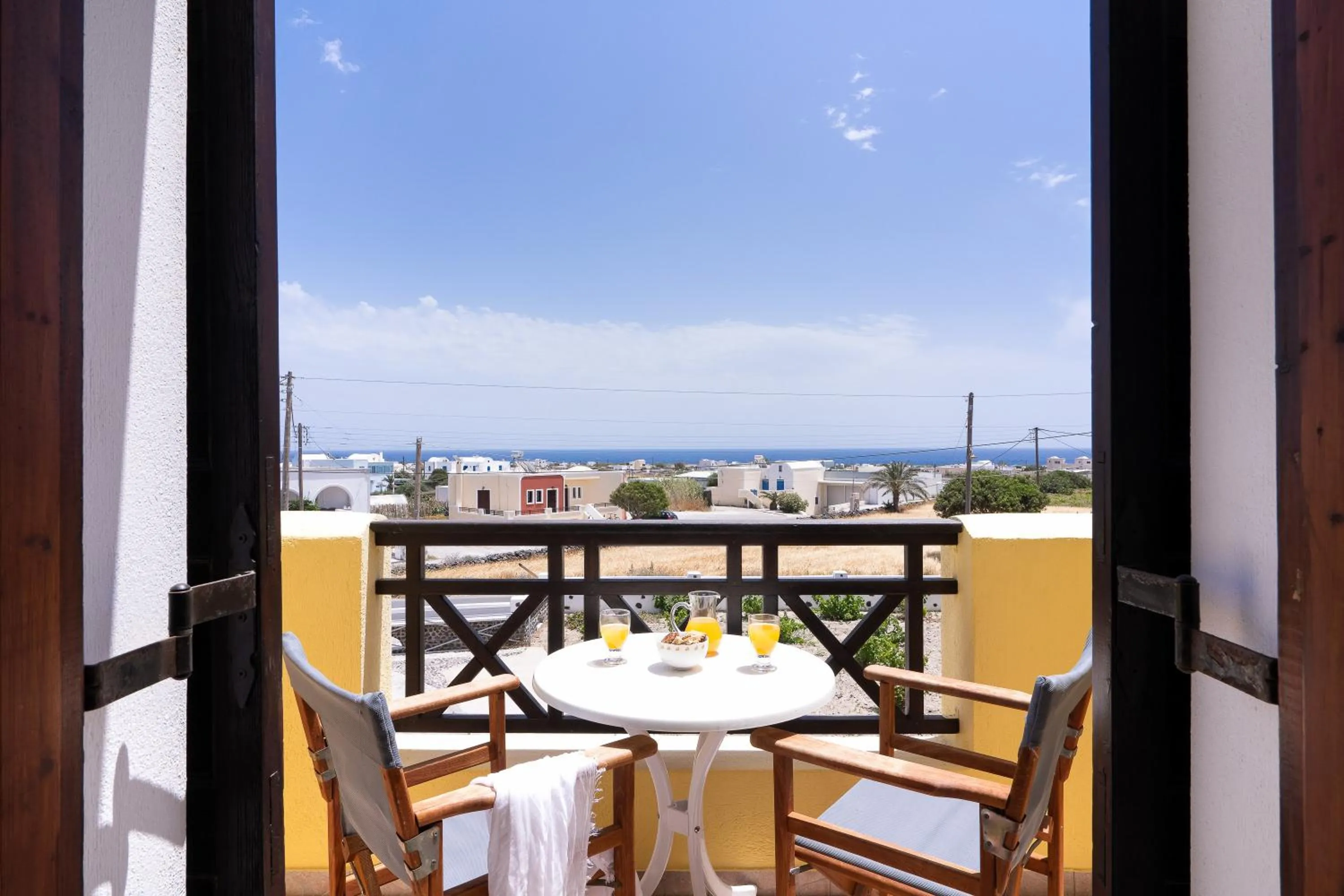 Balcony/Terrace in Mandilaria Studios