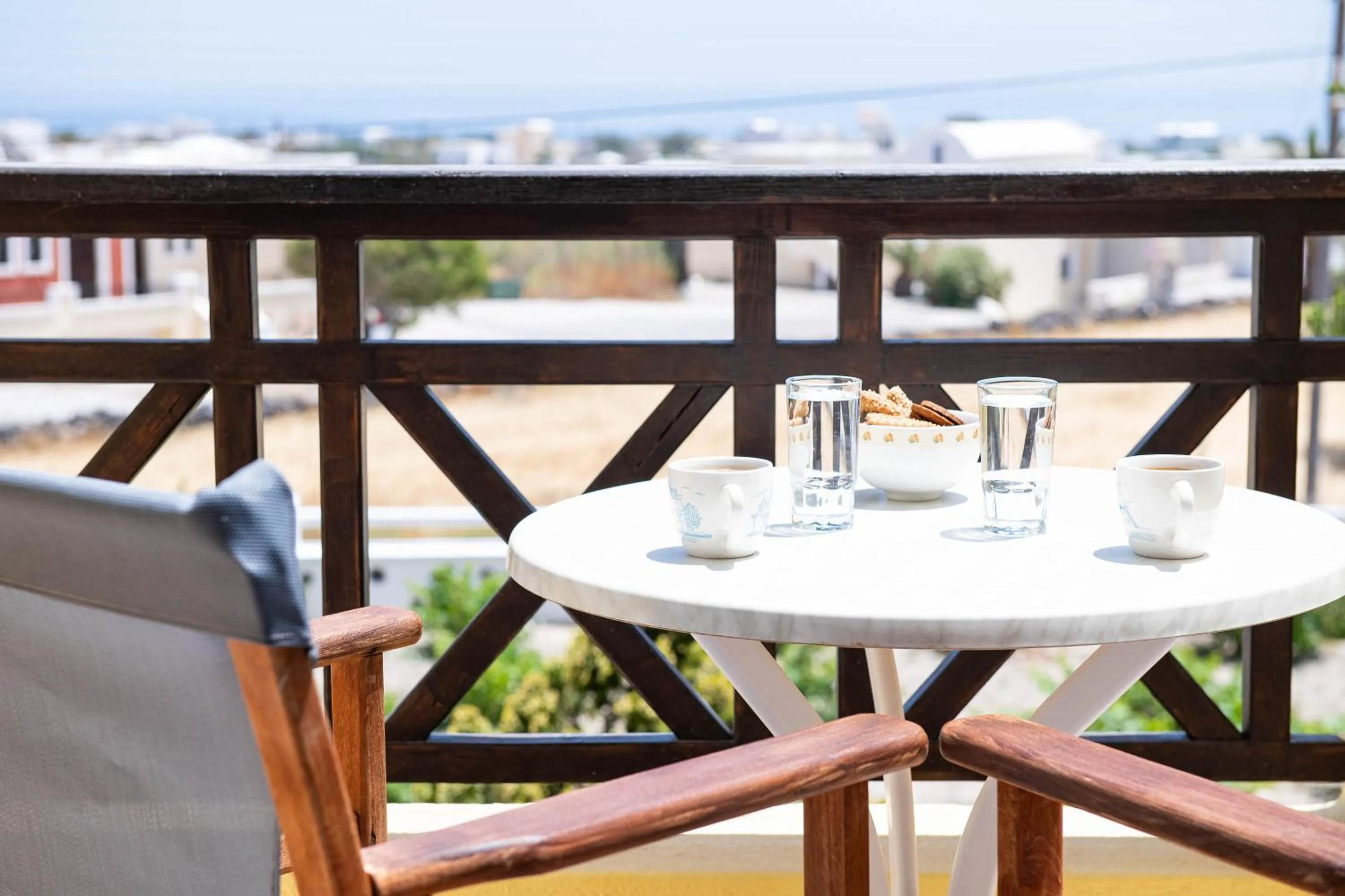 Balcony/Terrace in Mandilaria Studios