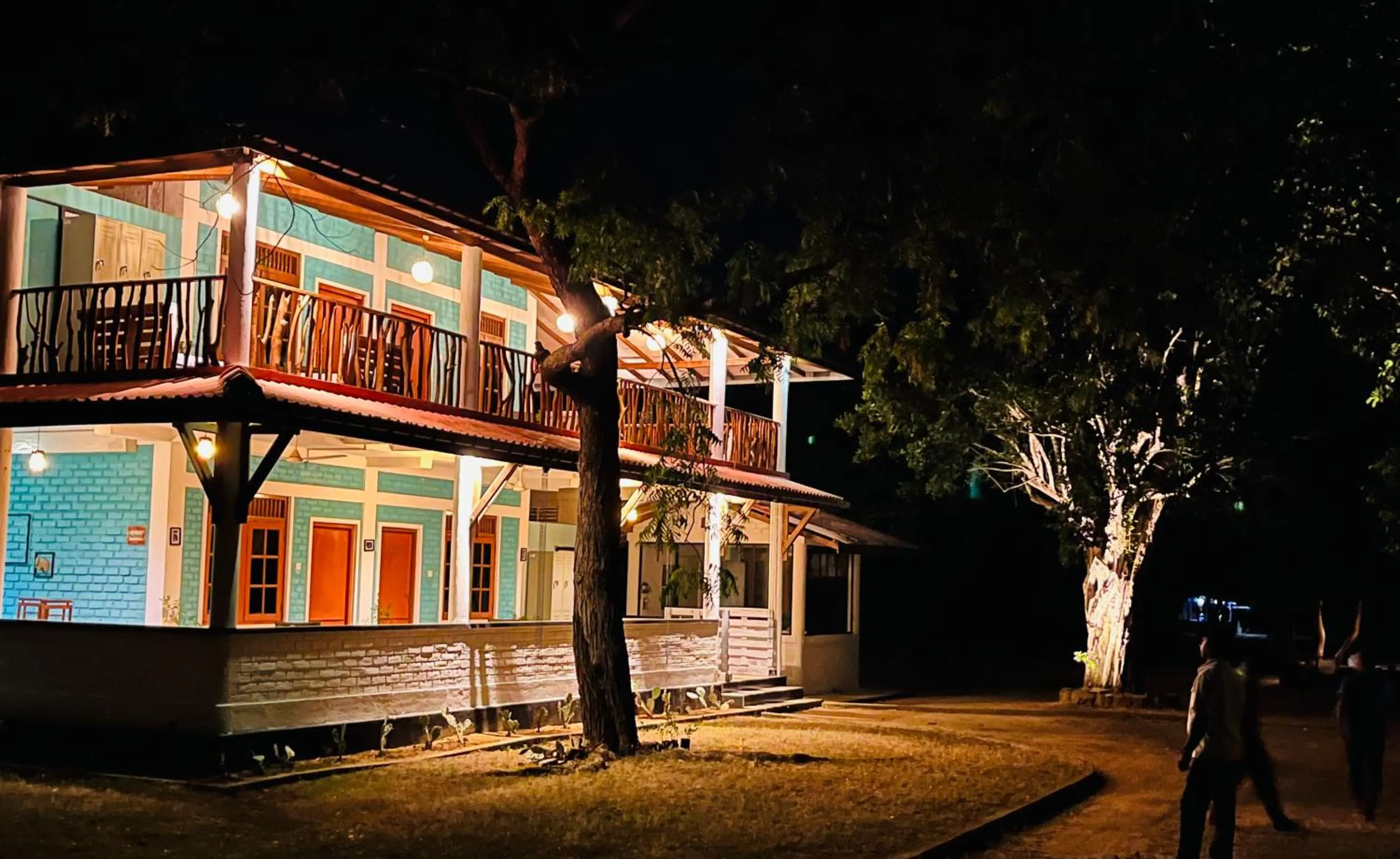 Property building in Funky Leopard Safari Lodge Bordering Yala National Park