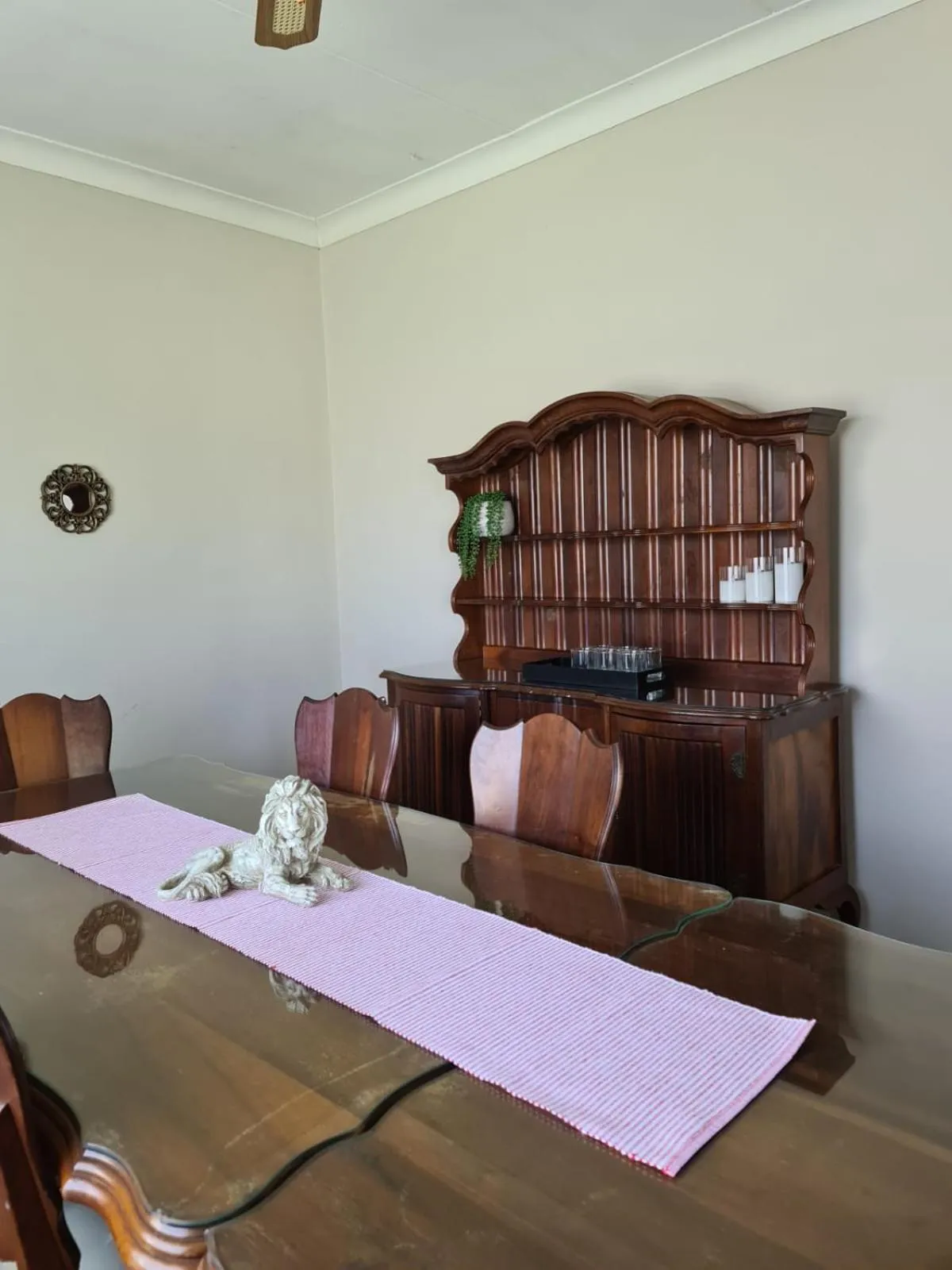 Seating area in Lion Lodge