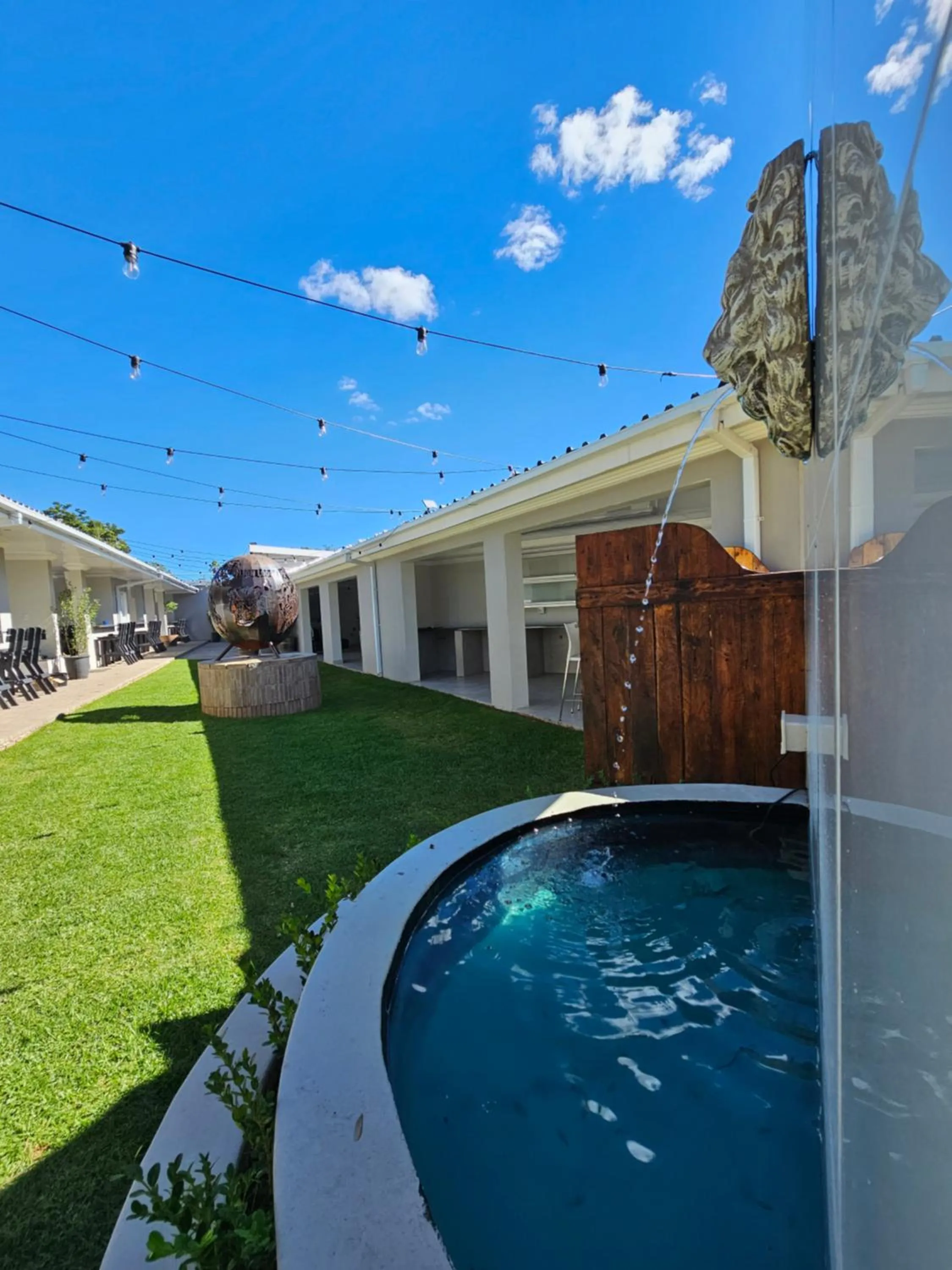 Garden in Lion Lodge