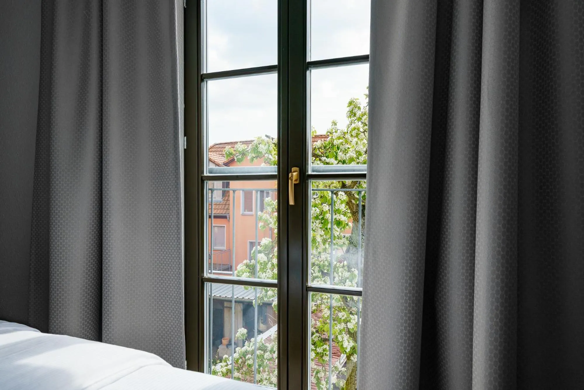 View (from property/room), Bed in Hotel Waren-Alte Warener Zeitung