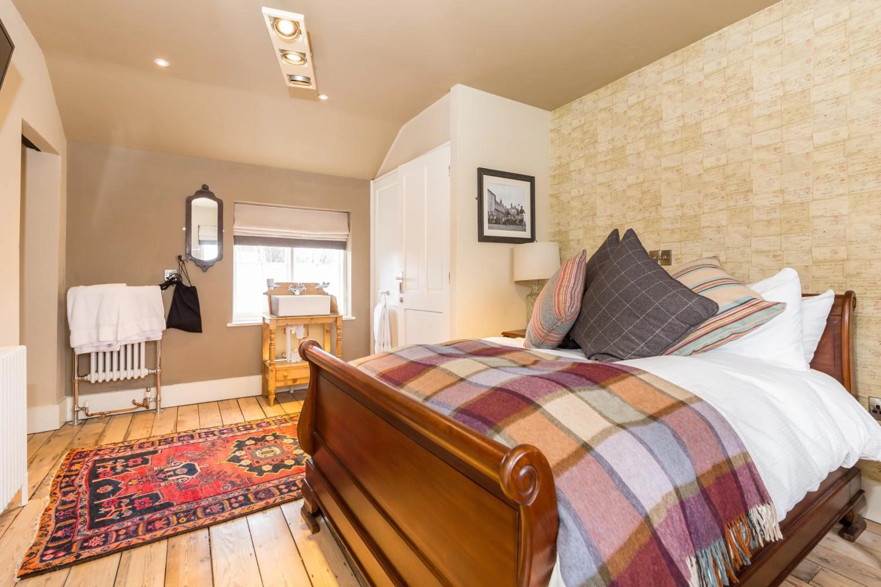 Bed in The Bull Hotel