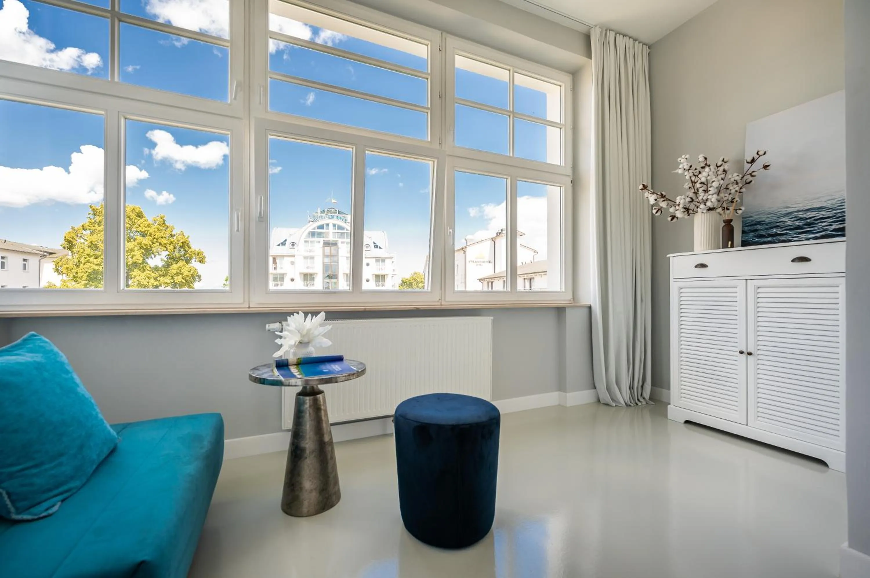 Seating area in Strandvilla Glückauf