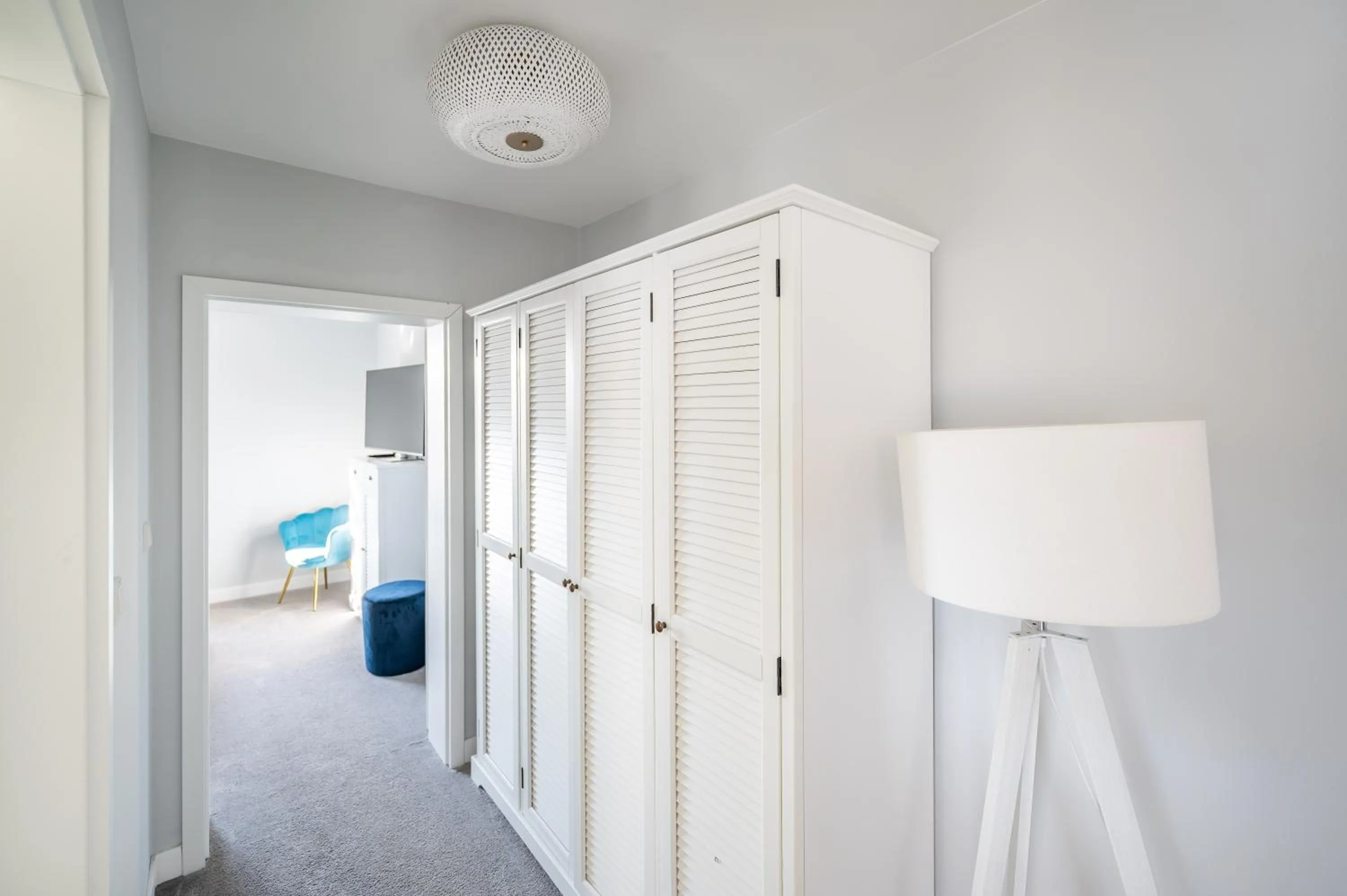 Living room in Strandvilla Glückauf