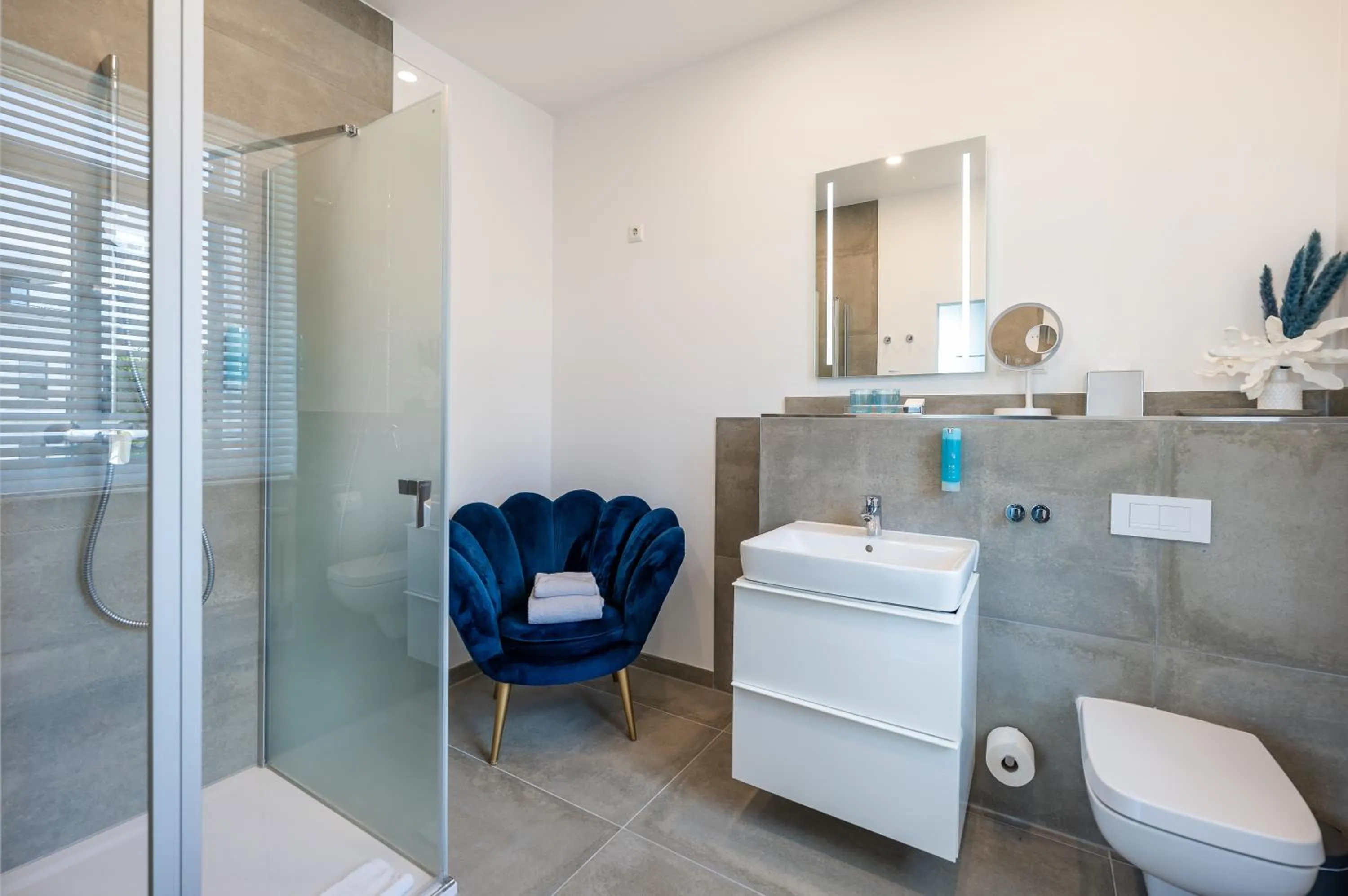 Bathroom in Strandvilla Glückauf