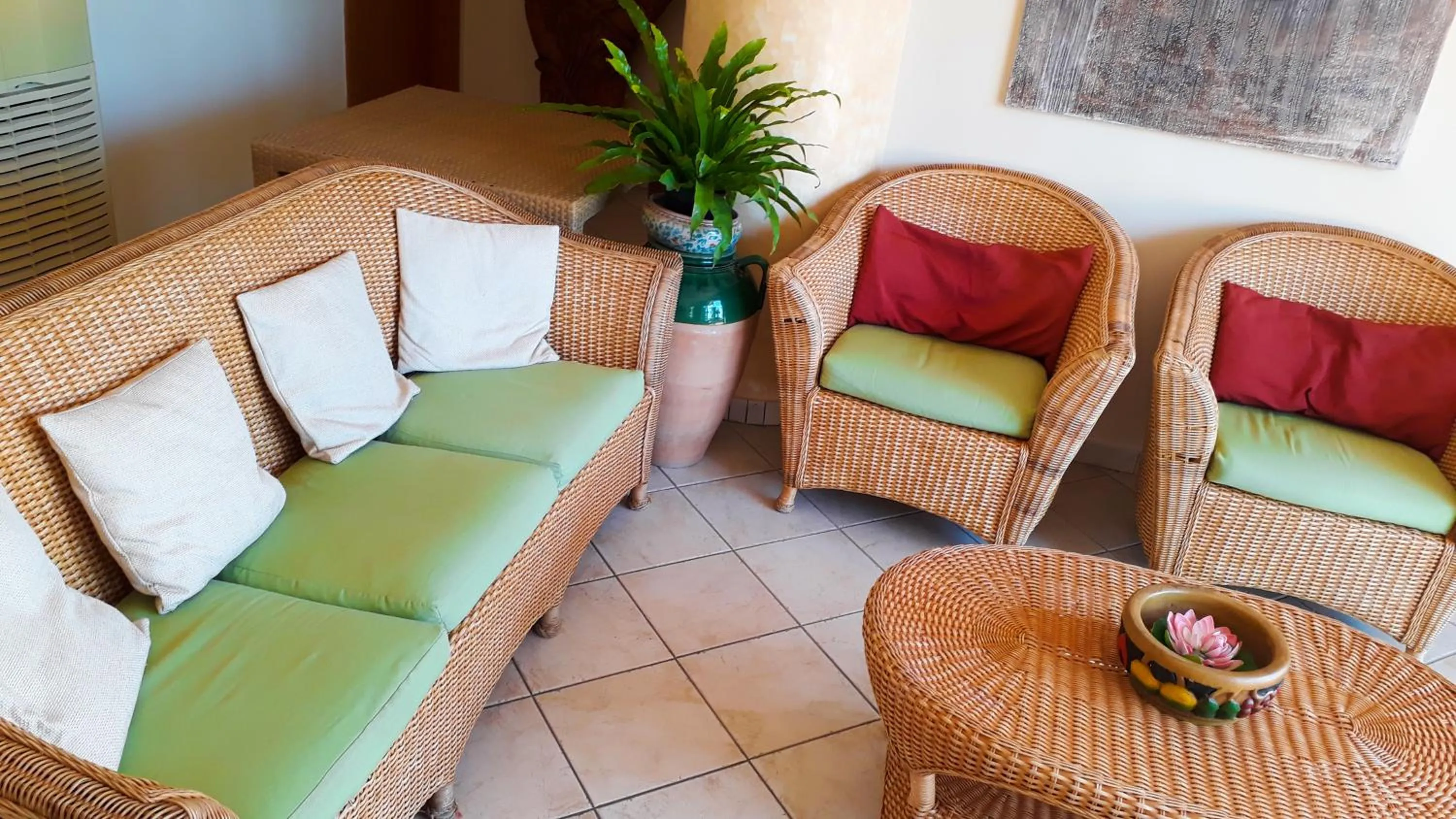 Lobby or reception in Hotel Grotticelle