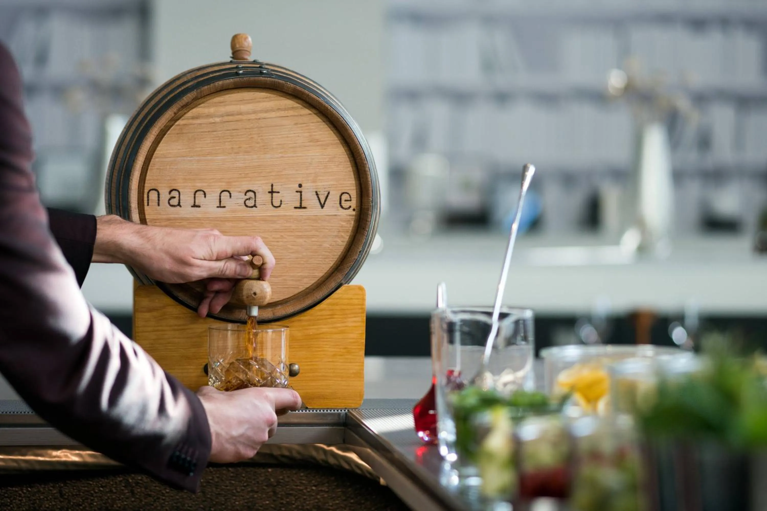 Lounge or bar in The Jacquard, Autograph Collection