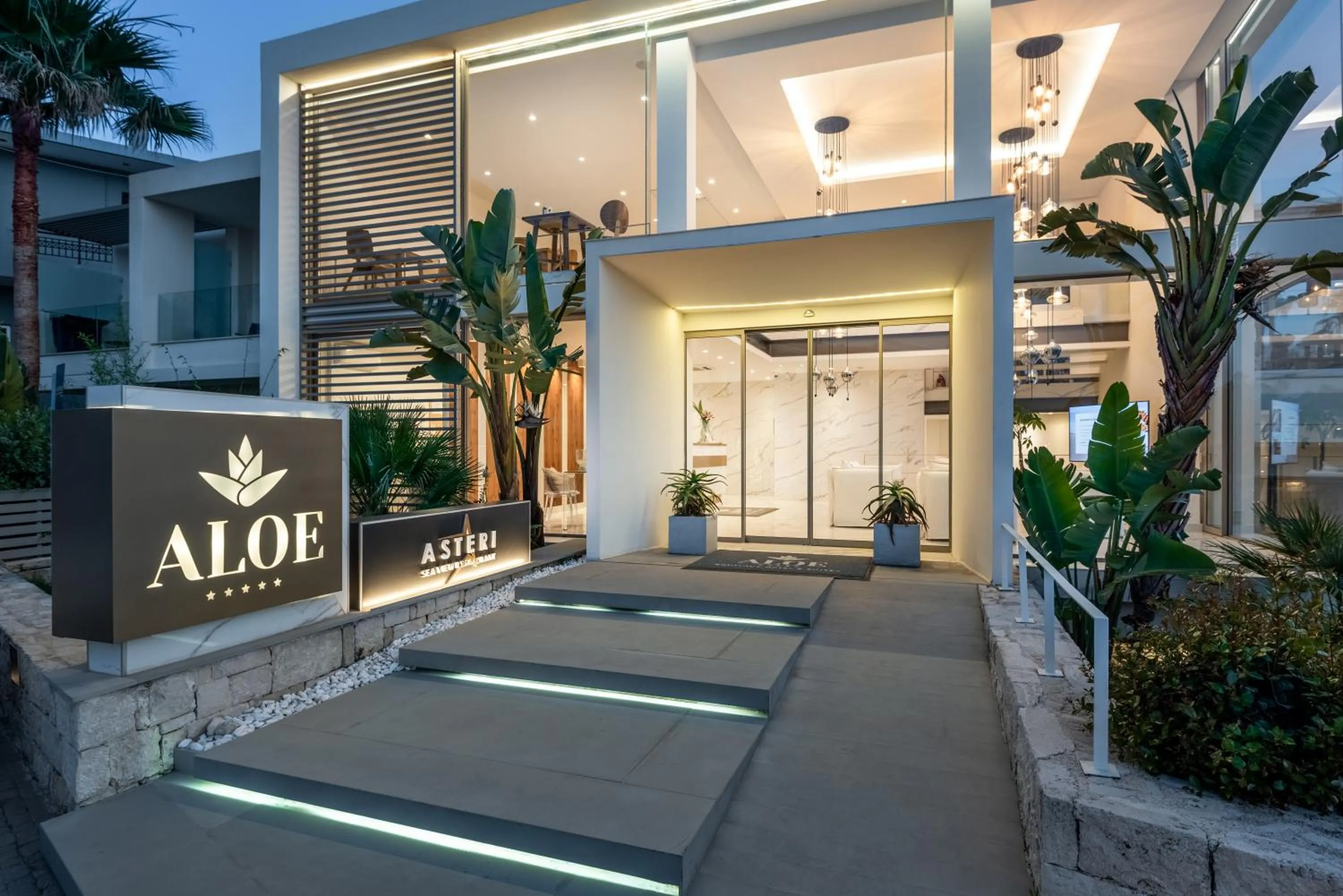 Facade/entrance in Aloe Boutique Hotel & Suites - adults only