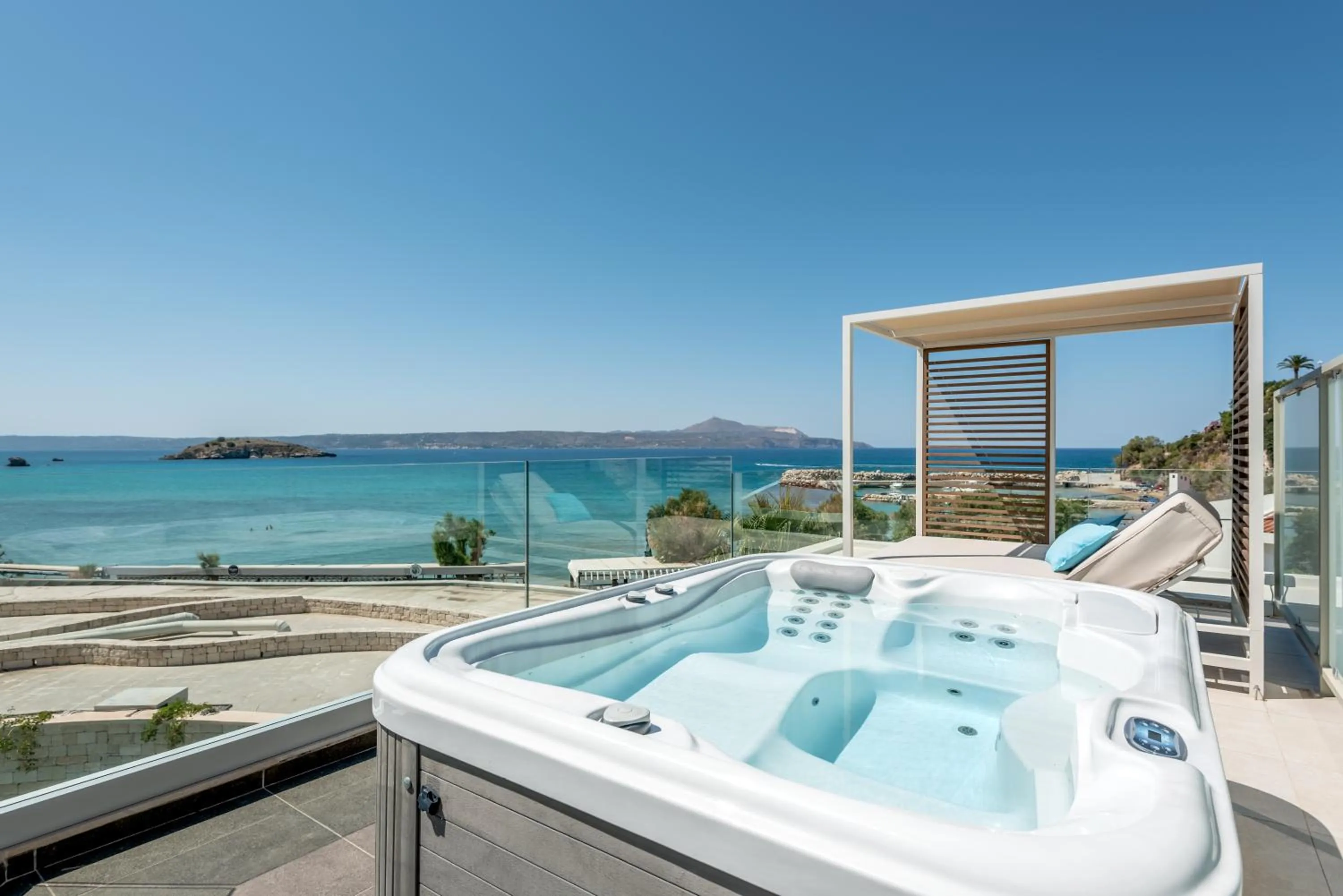 Balcony/Terrace in Aloe Boutique Hotel & Suites - adults only