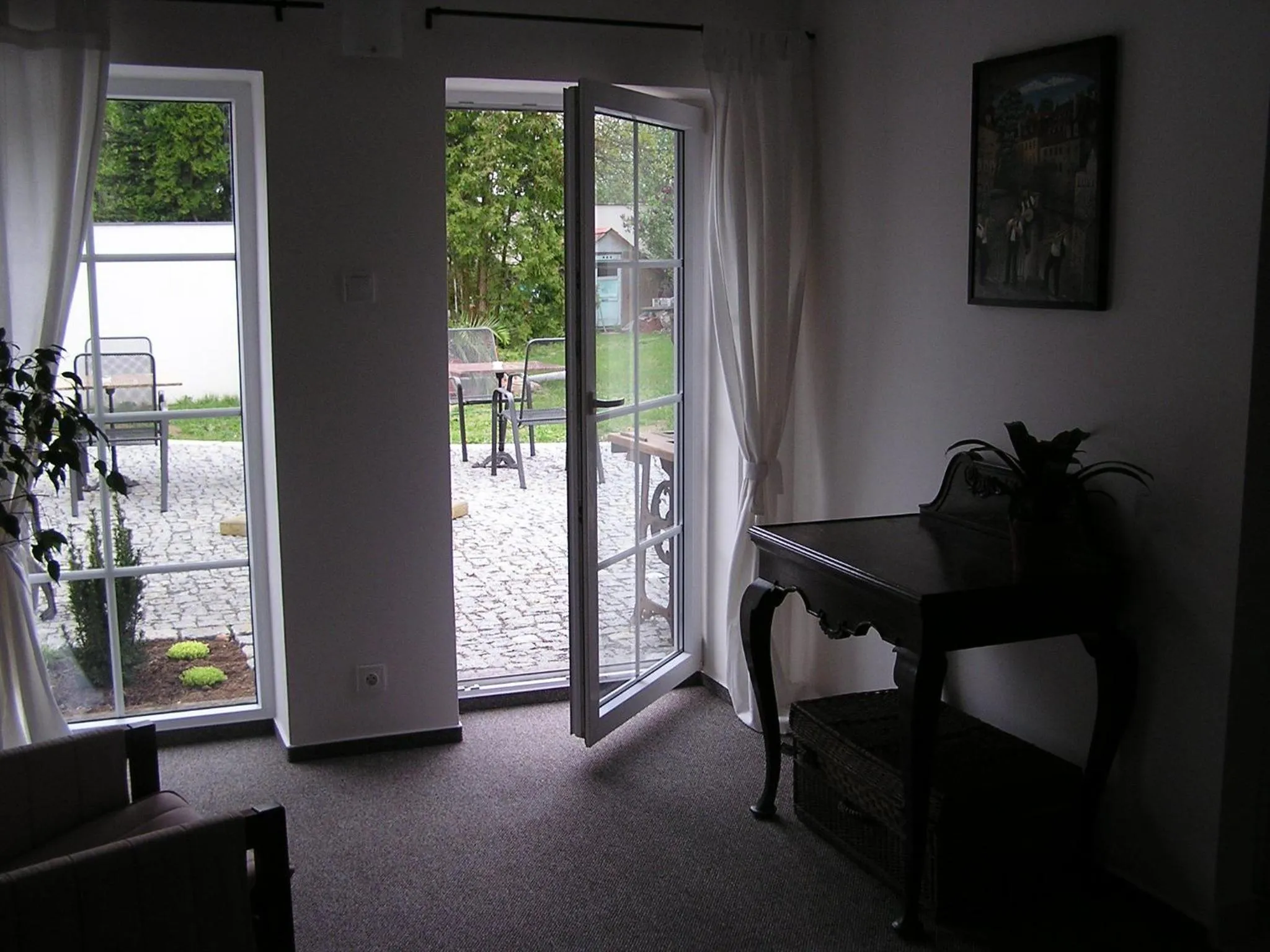 Garden in Alt pension