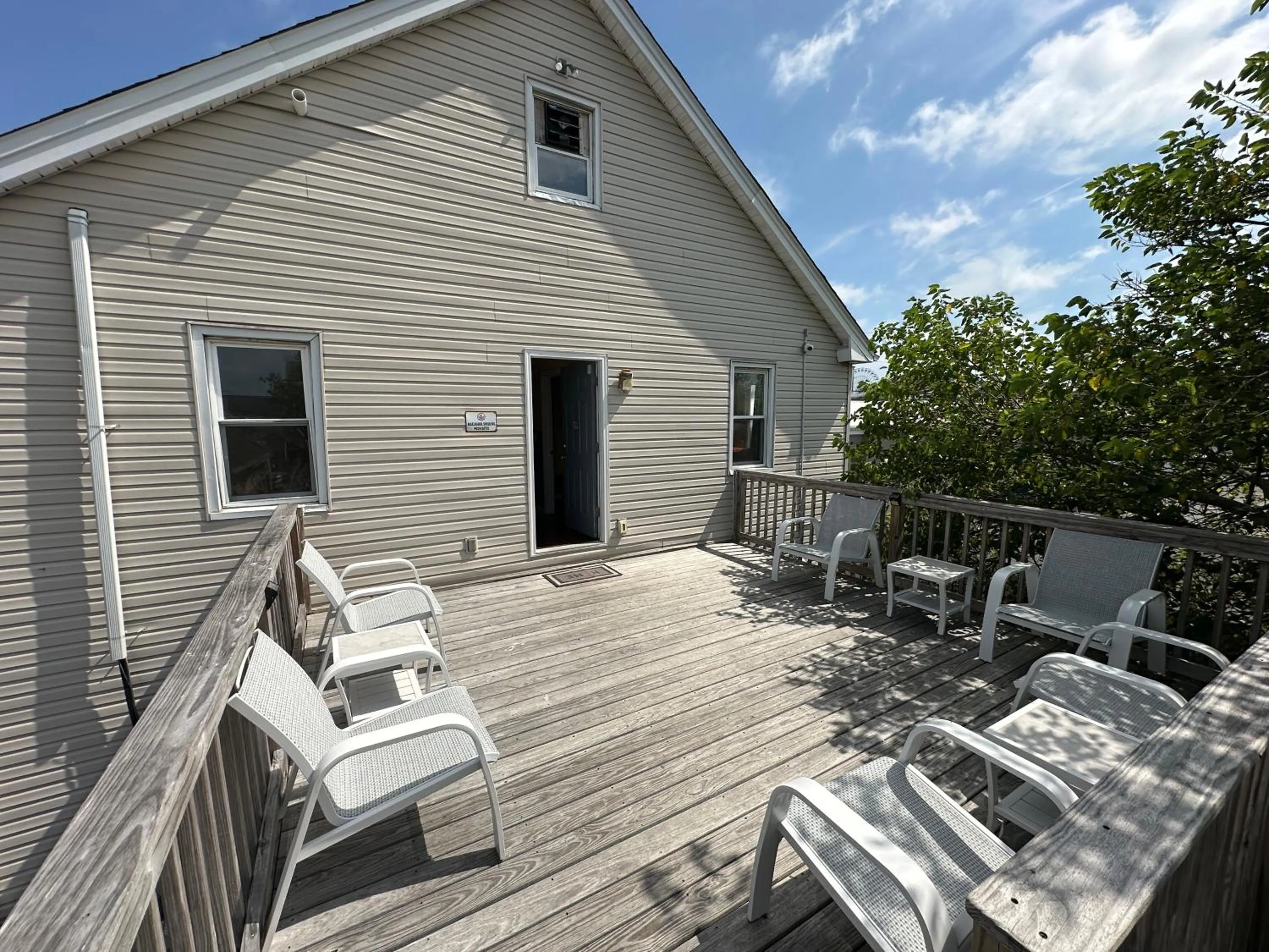 Patio in Anchor Motel