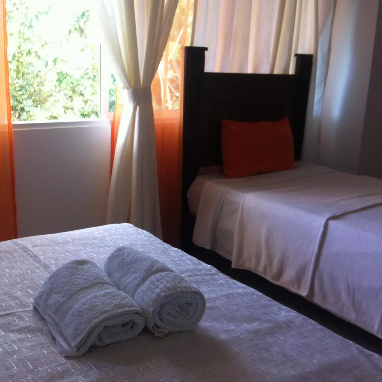 Decorative detail, Bed in Figaro Hotel Samana