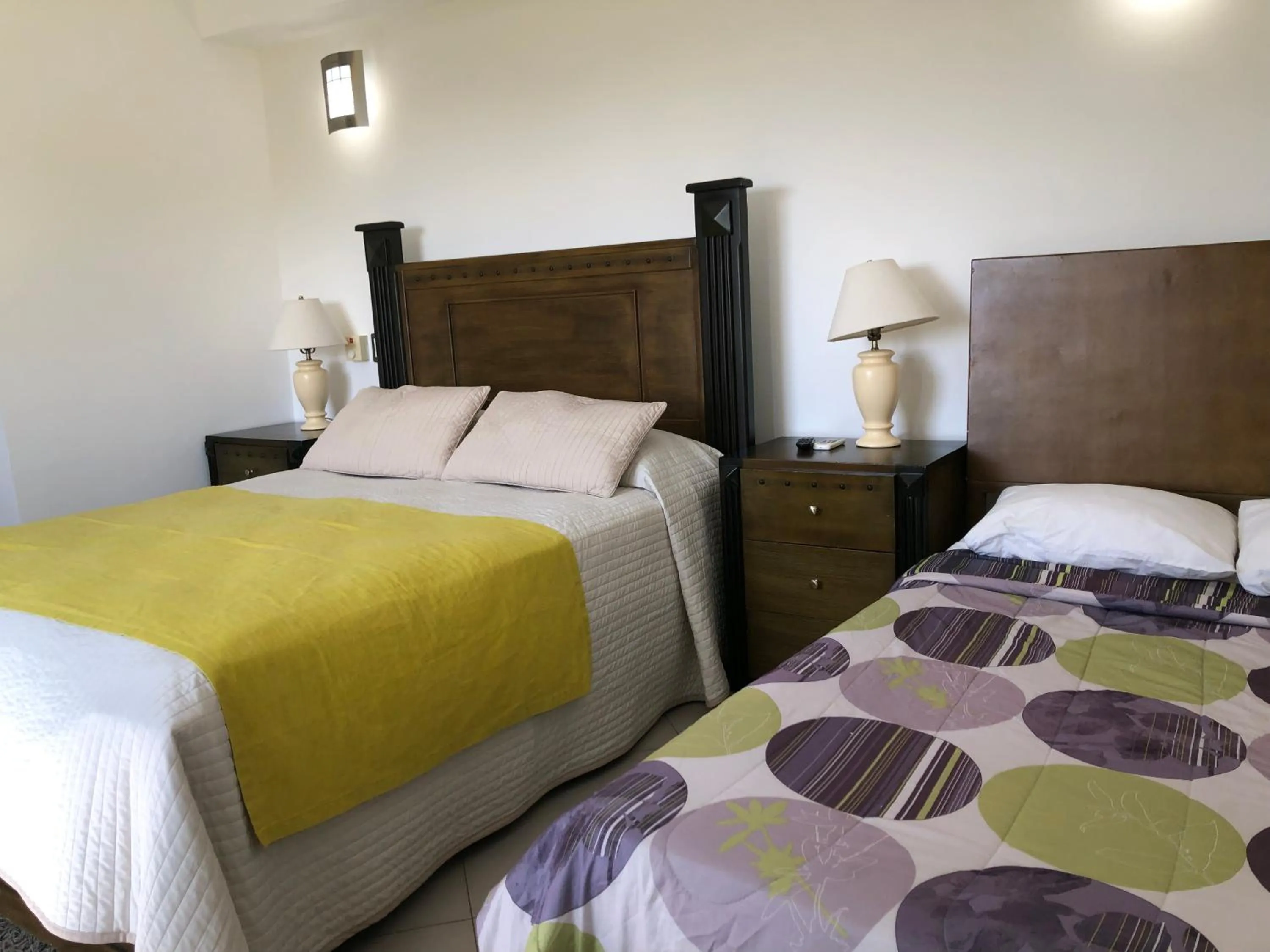 Bed in Figaro Hotel Samana