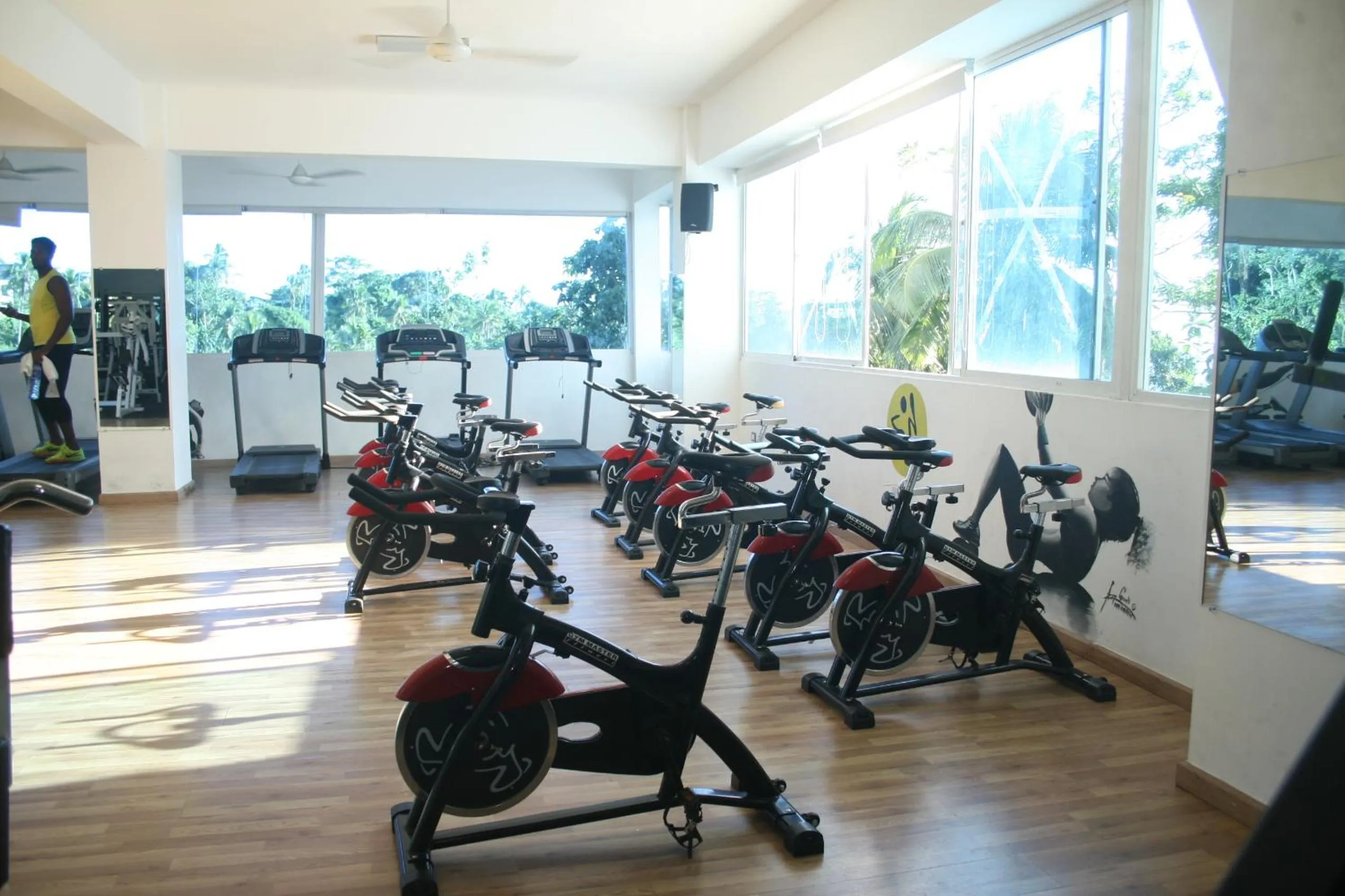Fitness centre/facilities in Figaro Hotel Samana