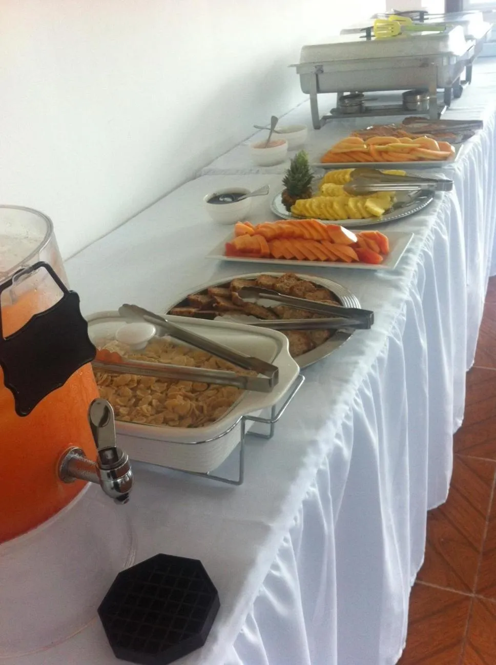 Continental breakfast in Figaro Hotel Samana