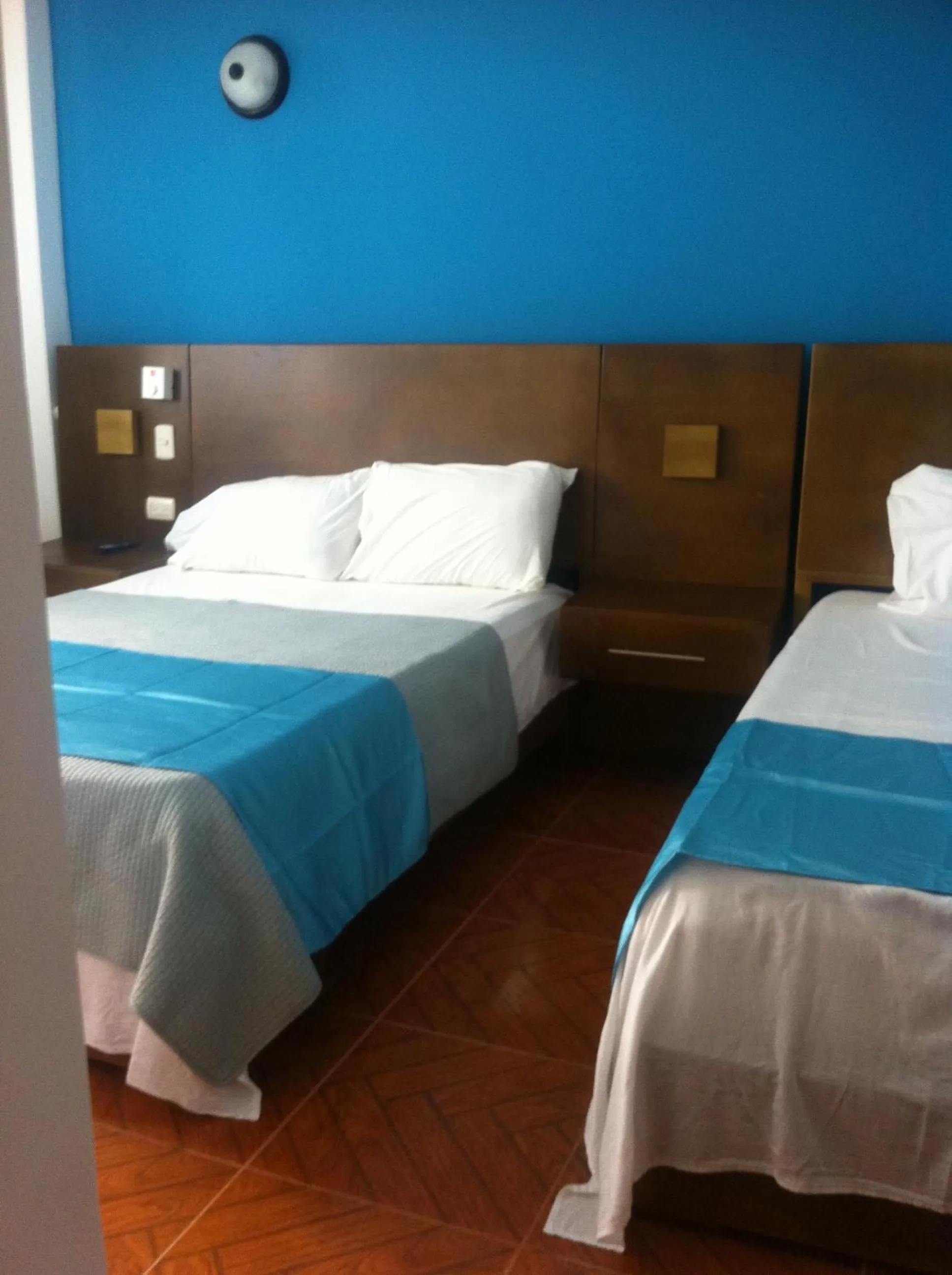 Bed in Figaro Hotel Samana