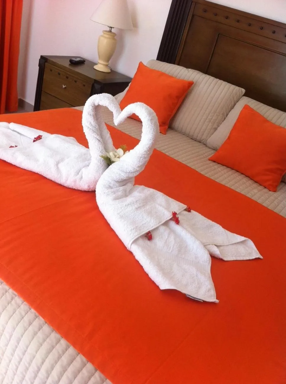 Decorative detail, Bed in Figaro Hotel Samana