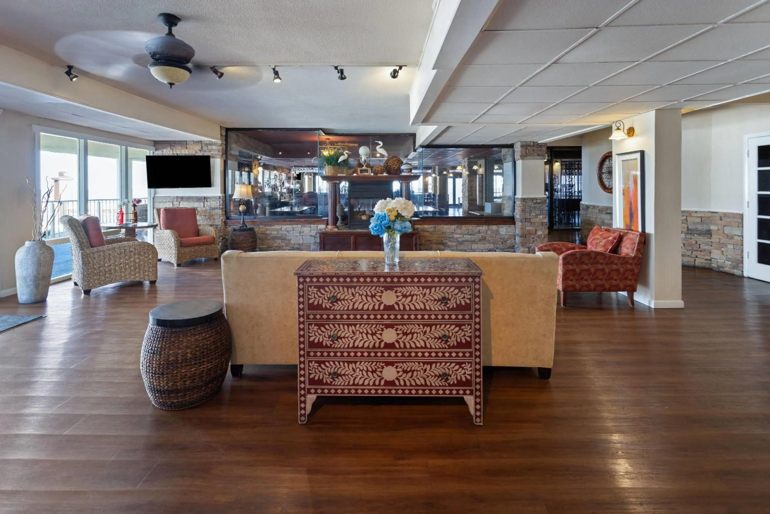 Lobby or reception in Howard Johnson Plaza by Wyndham Ocean City Oceanfront