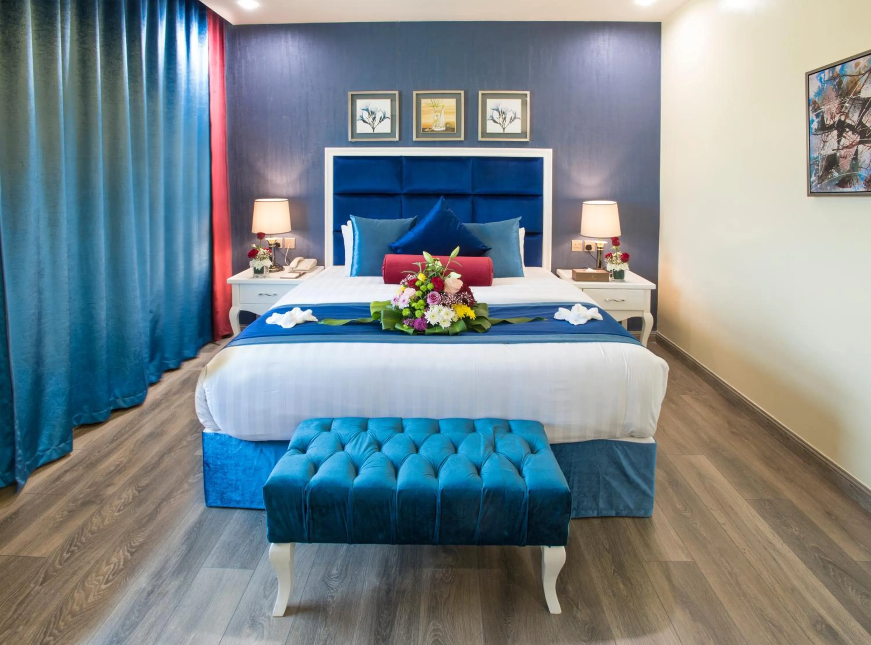 Bedroom in Golden Bujari AlUlaya Hotel