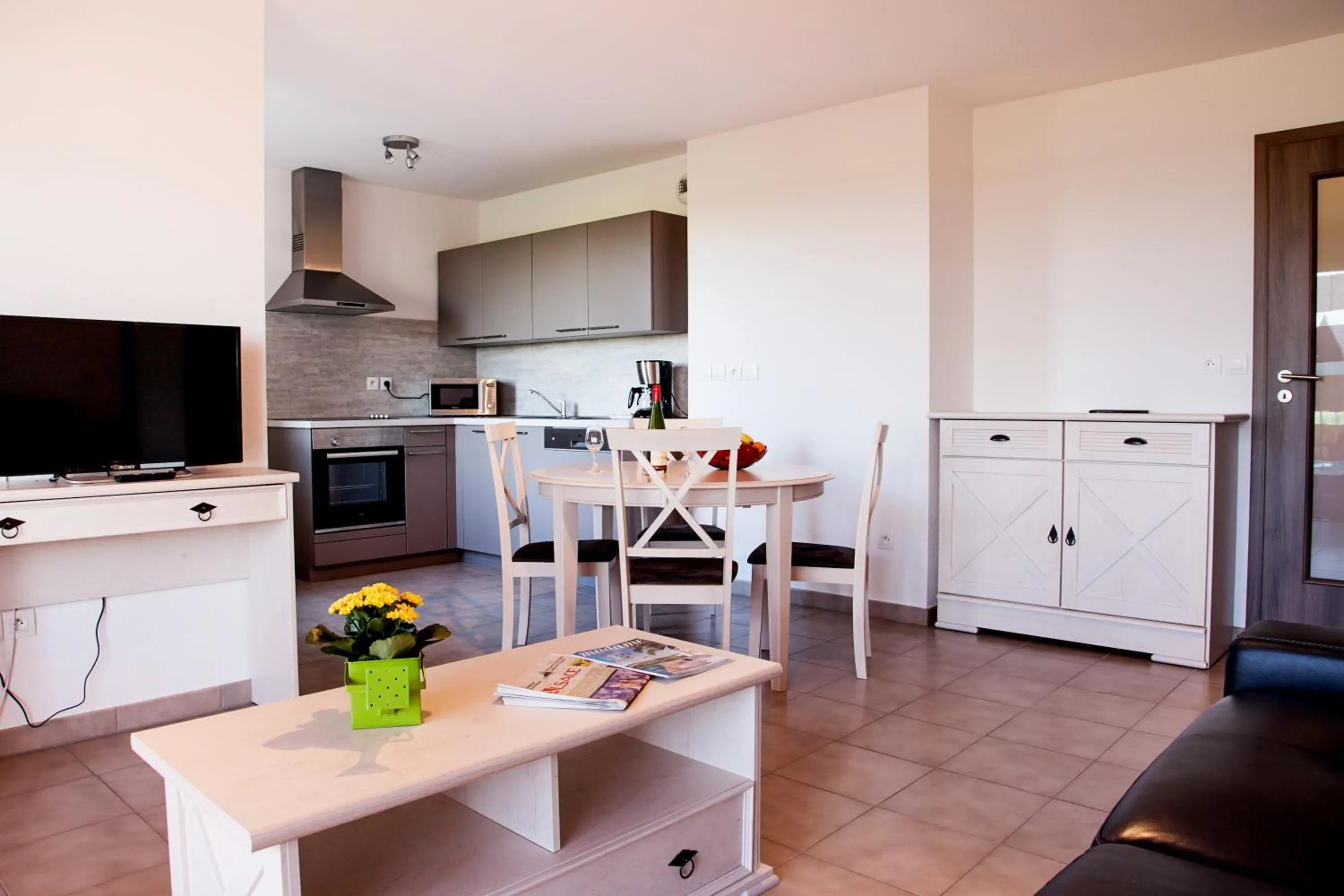 Living room in Hôtel Le Ménestrel