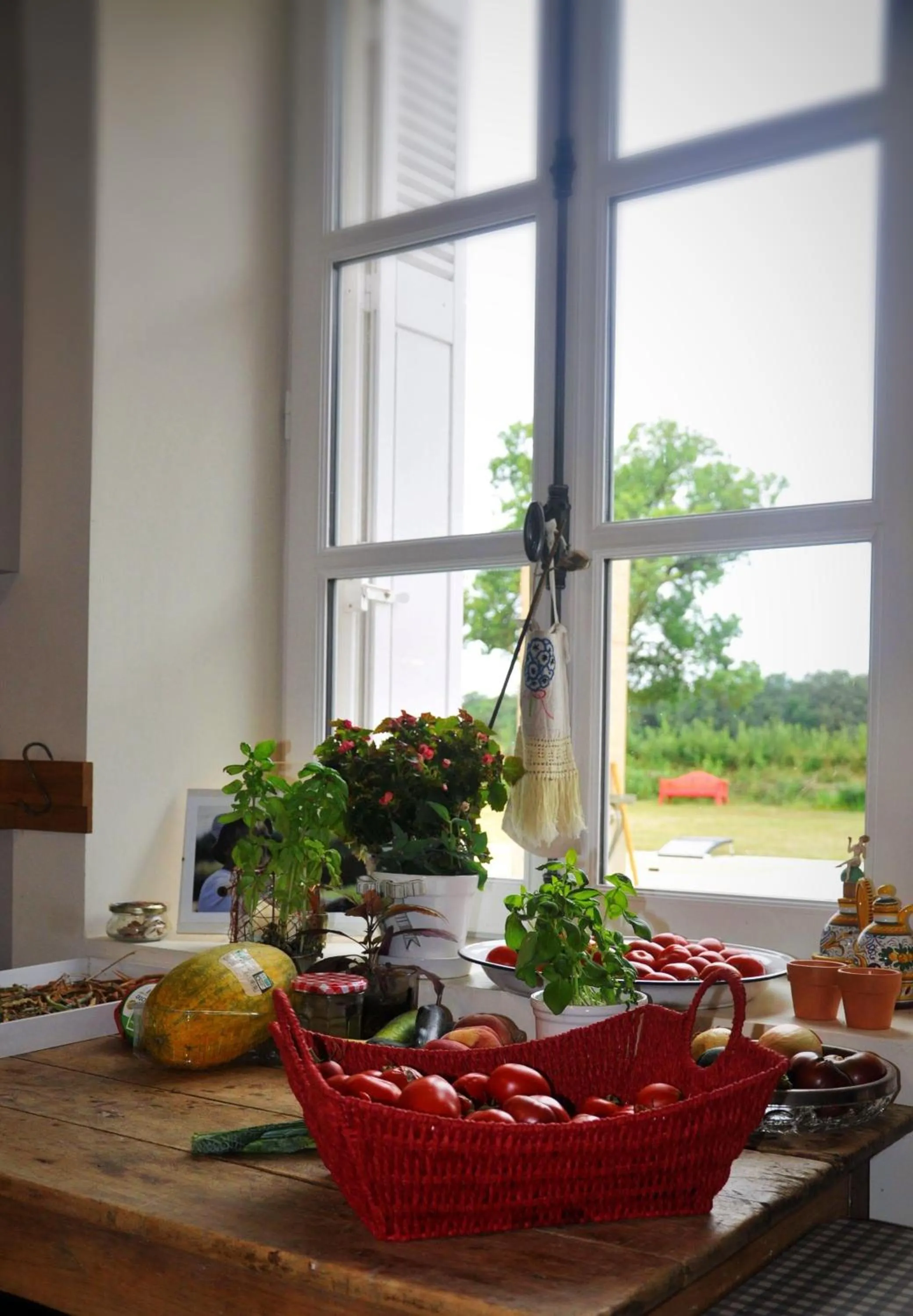 Patio in Manoir la Rumillette