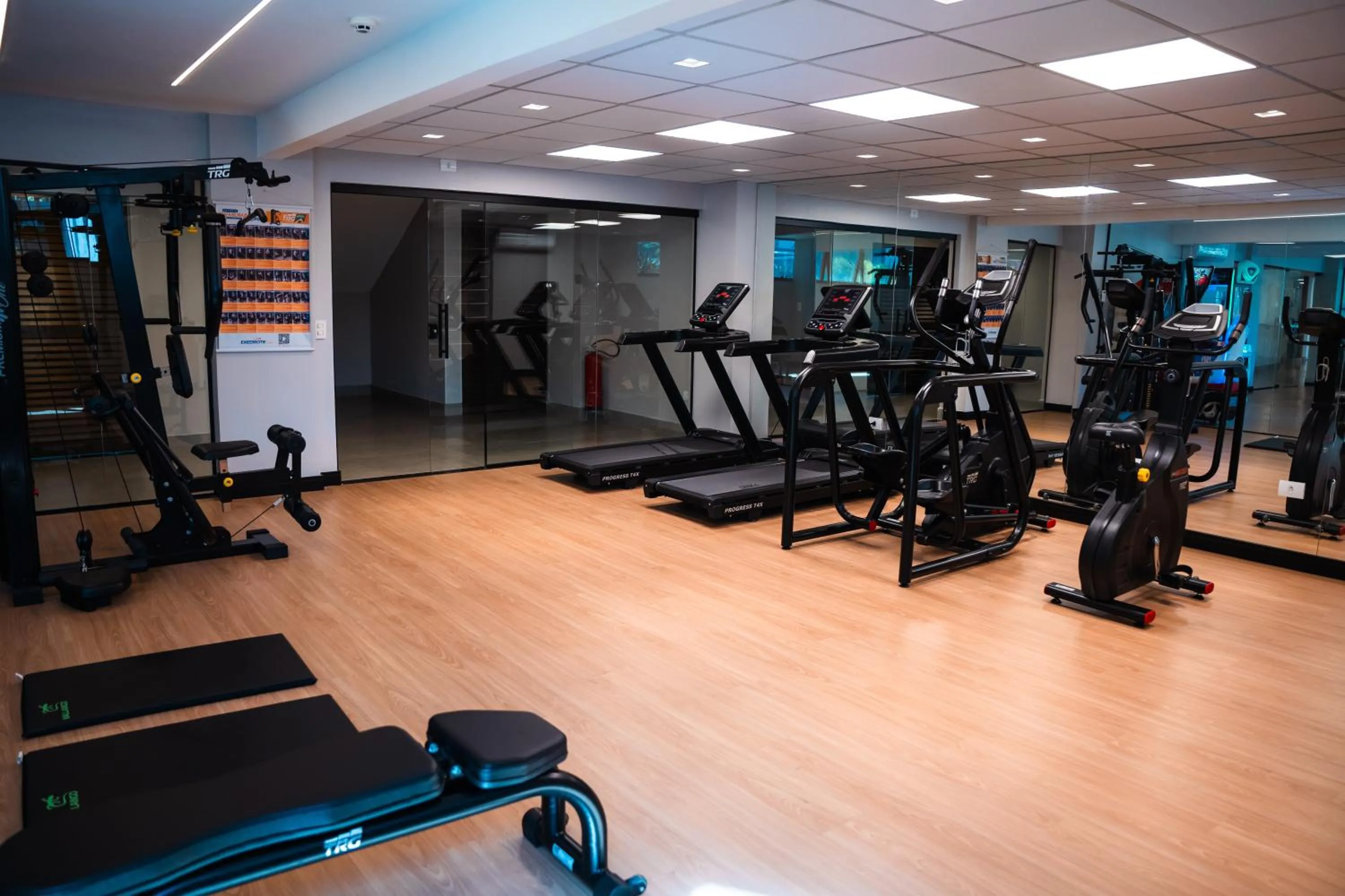 Fitness centre/facilities in Foz Plaza Hotel