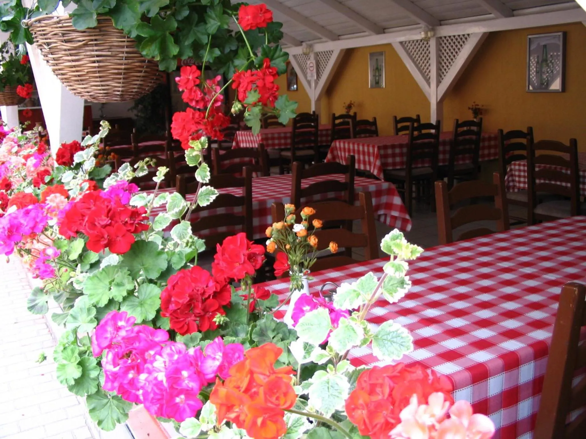 Balcony/Terrace in Halász Airport Panzio