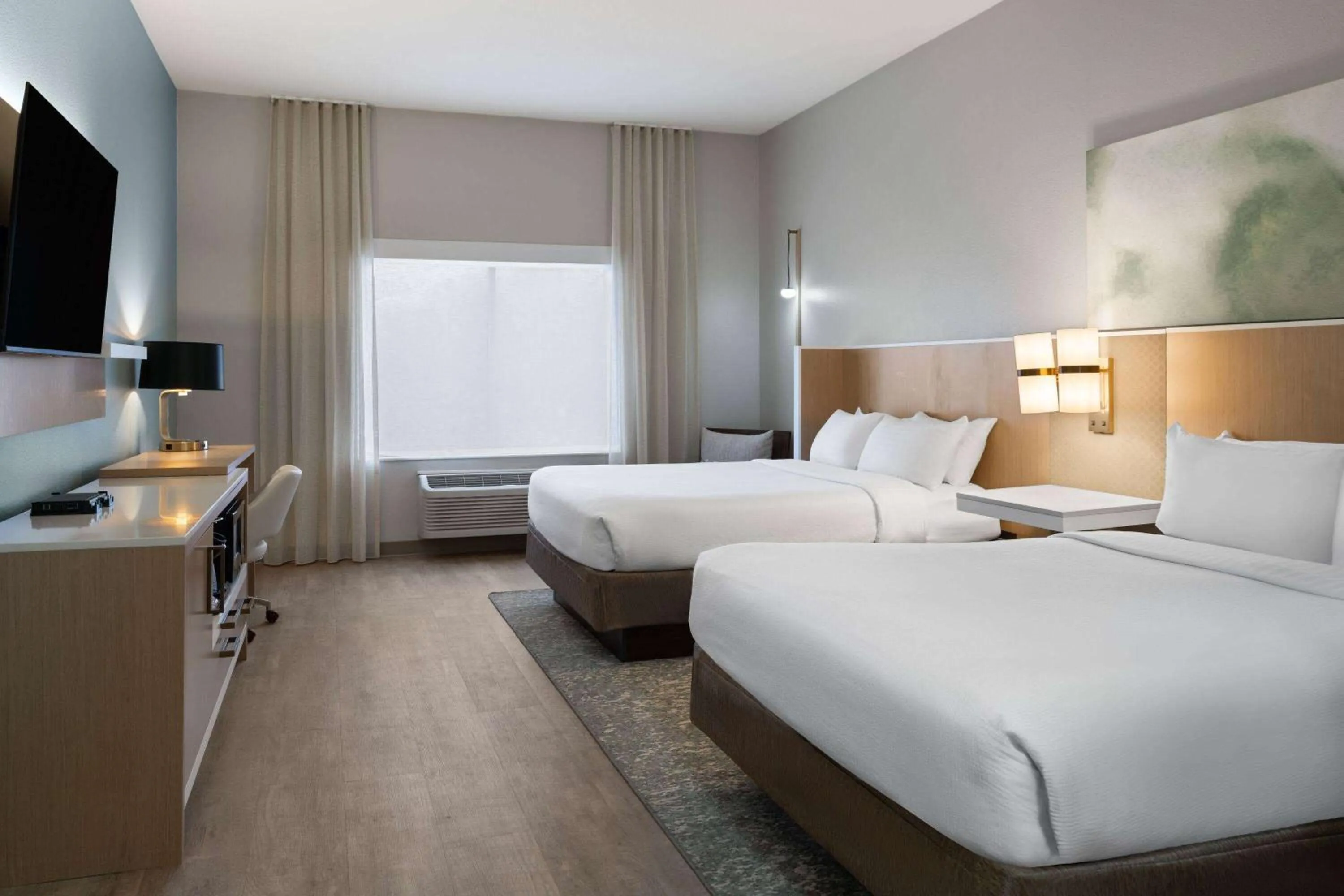 Photo of the whole room, Bed in Wyndham Garden Otsego-Minneapolis