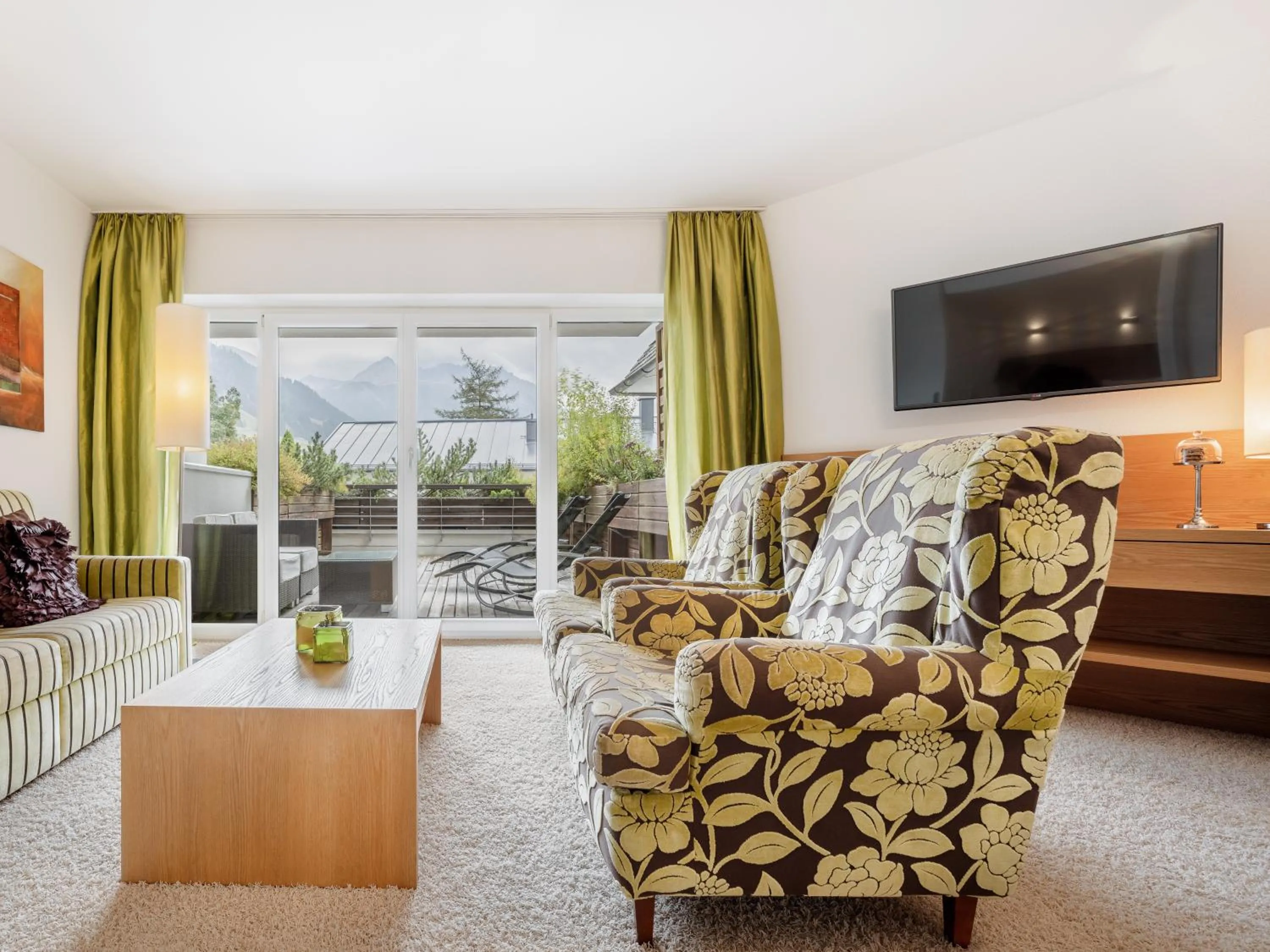 Living room in Alpen-Comfort-Hotel Central