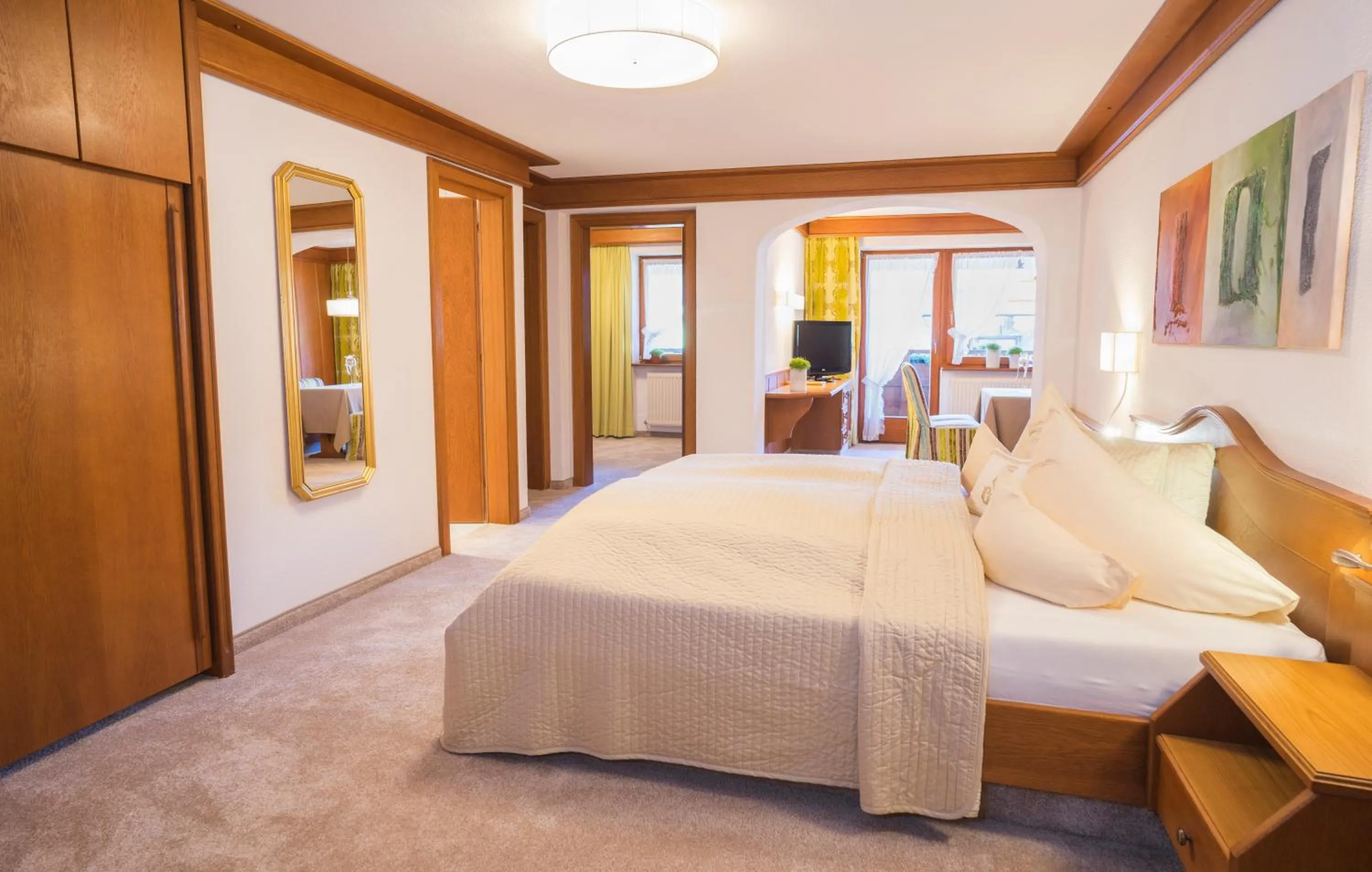 Photo of the whole room, Bed in Alpen-Comfort-Hotel Central