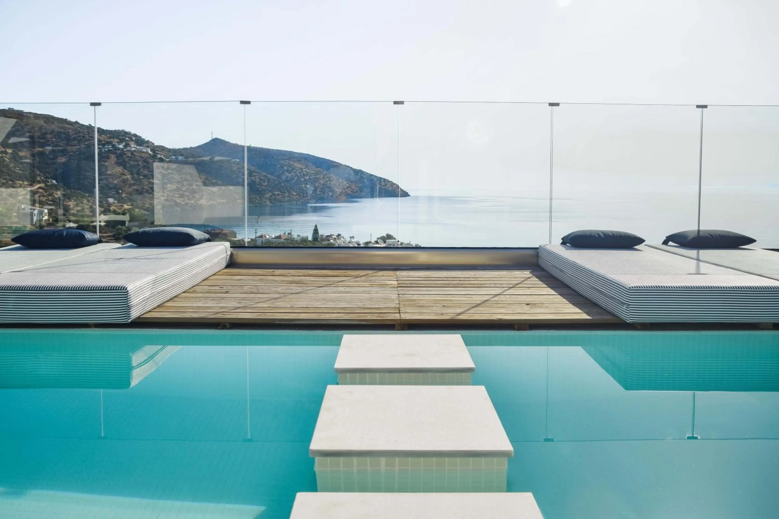 Swimming pool in Meliti Hotel (Adults Only)