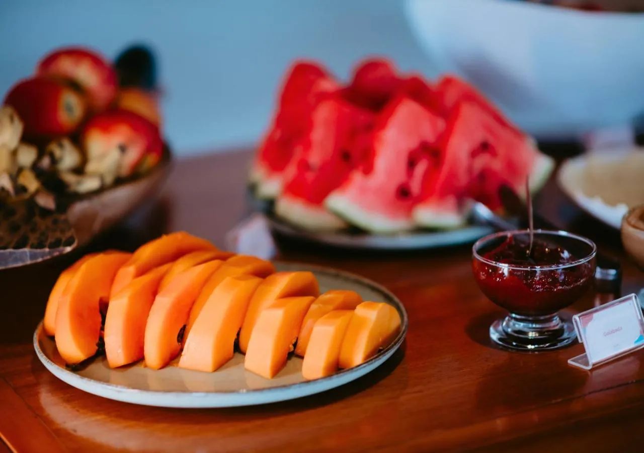 Breakfast in Hotel Chalé Capitólio