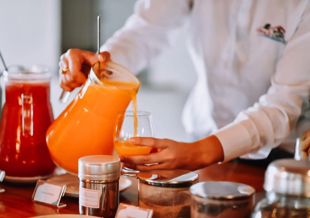 Food and drinks in Hotel Chalé Capitólio