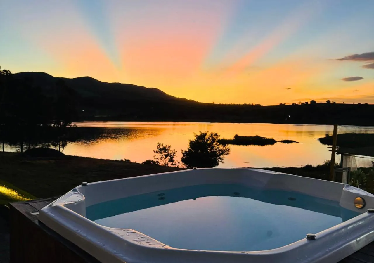Hot Tub in Hotel Chalé Capitólio