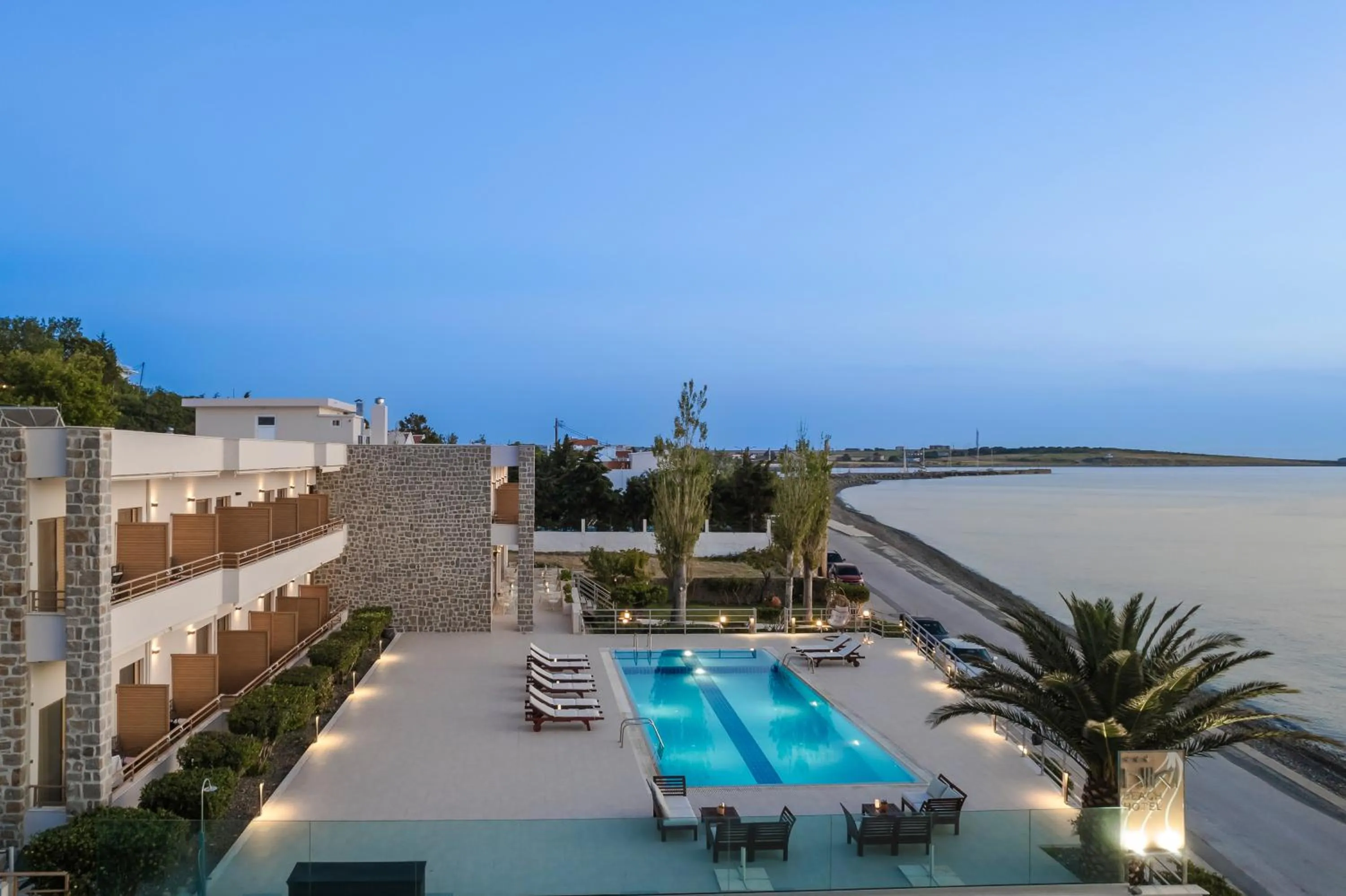 Property building in Niki Beach Hotel