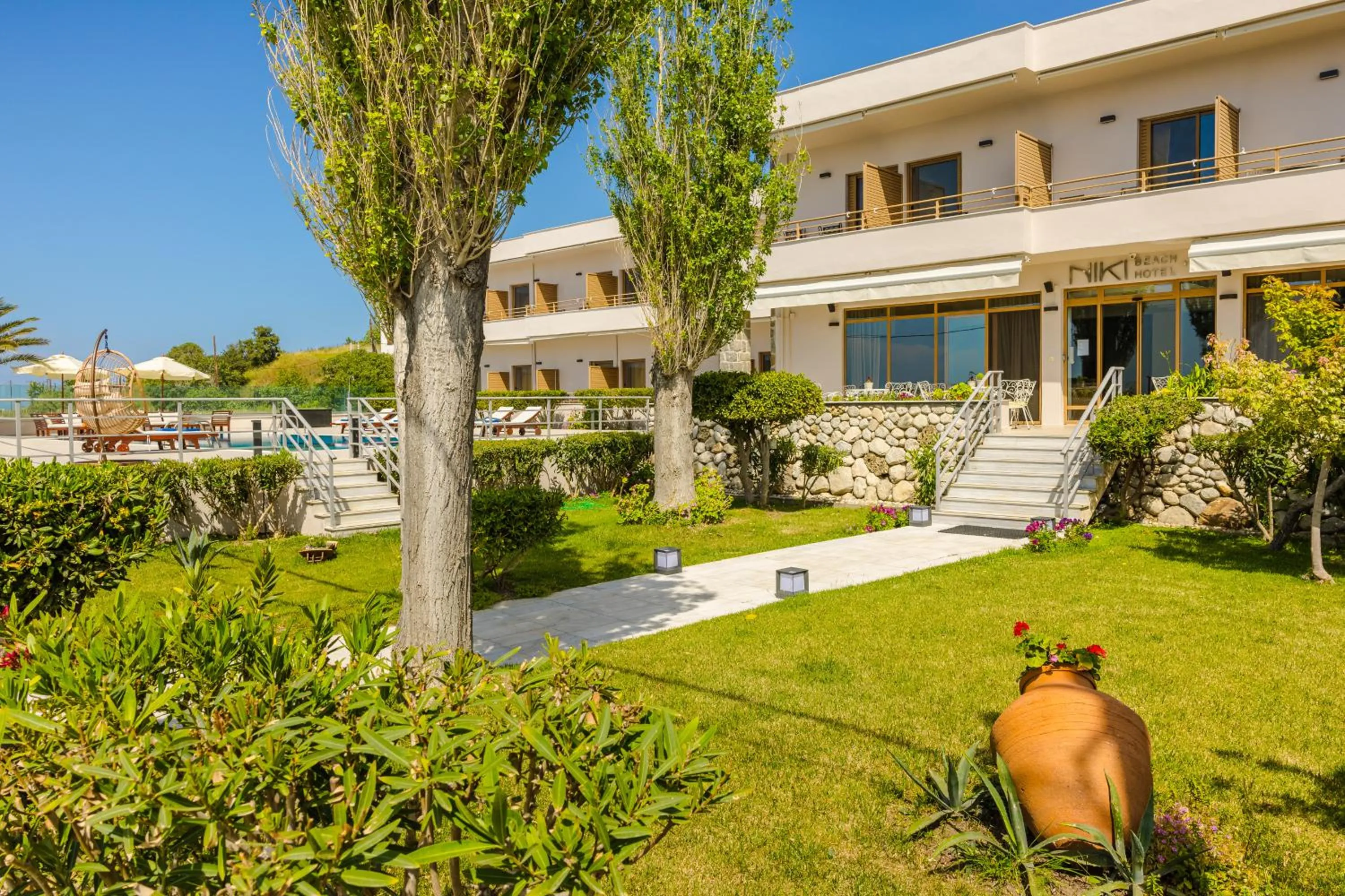 Property building in Niki Beach Hotel