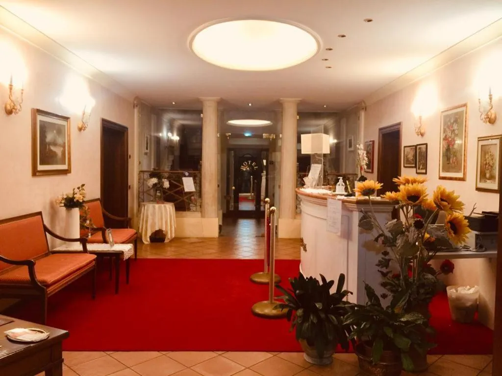 Lobby or reception in Hotel La Loggia